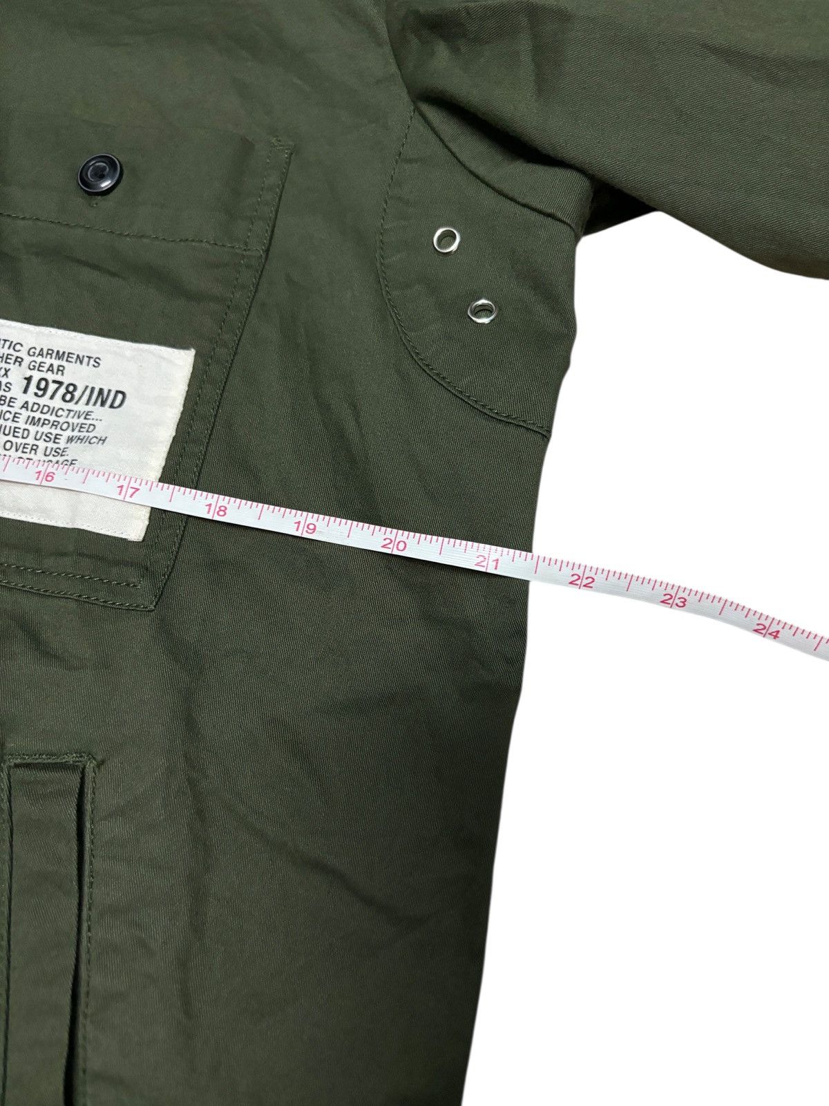 Diesel Diesel Flag Patch Military Parka Jacket Size US M / EU 48-50 / 2 - 10 Thumbnail