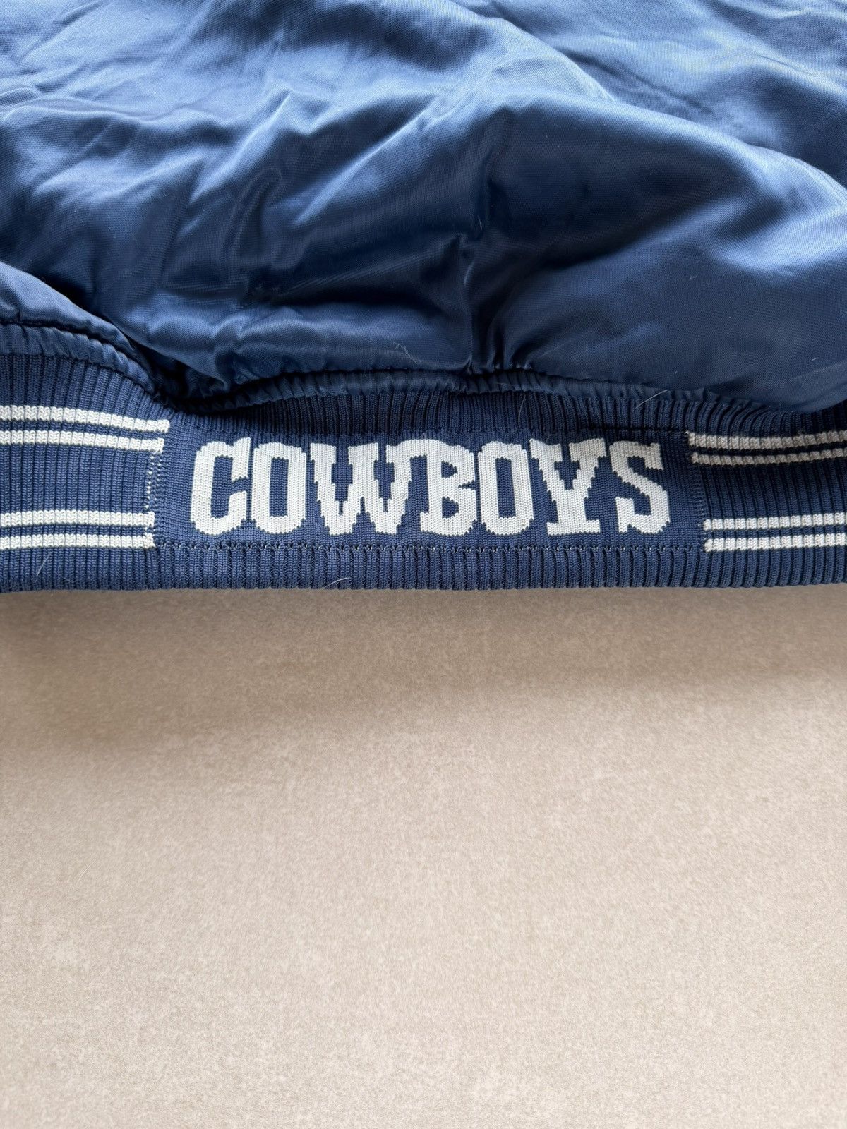 Starter Dallas Cowboys navy Starter jacket Size XL Size US XL / EU 56 / 4 - 3 Thumbnail
