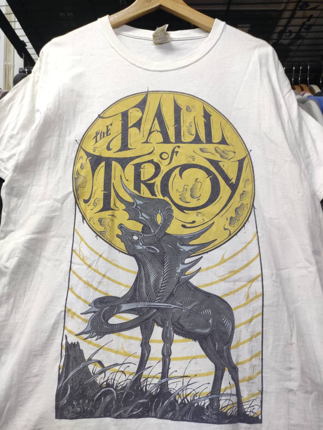 Band Tees Rare! Vtg 00's The Fall Of Troy Band " Beast " T-Shirt Size US L / EU 52-54 / 3 - 1 Thumbnail