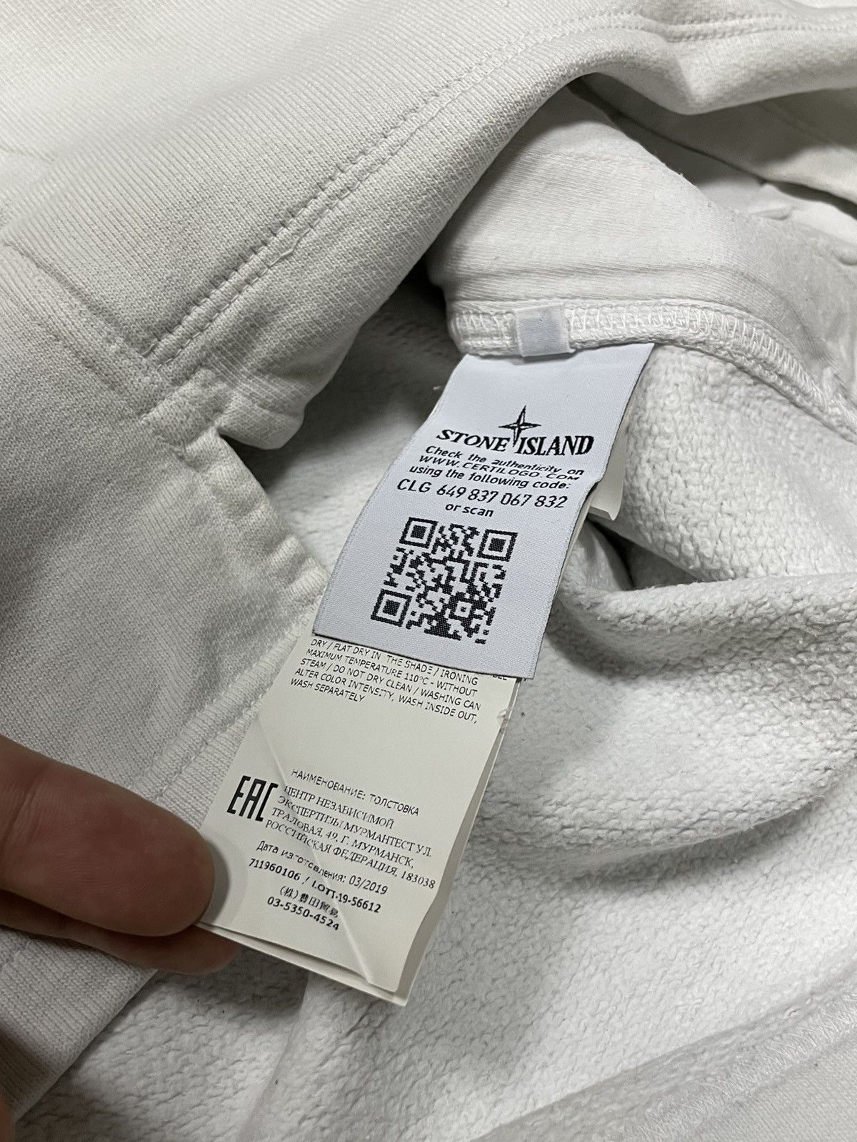 Stone Island × Stone Island Shadow Project Stone Island shadow Italy project sweatshirt pocket Size US M / EU 48-50 / 2 - 8 Thumbnail