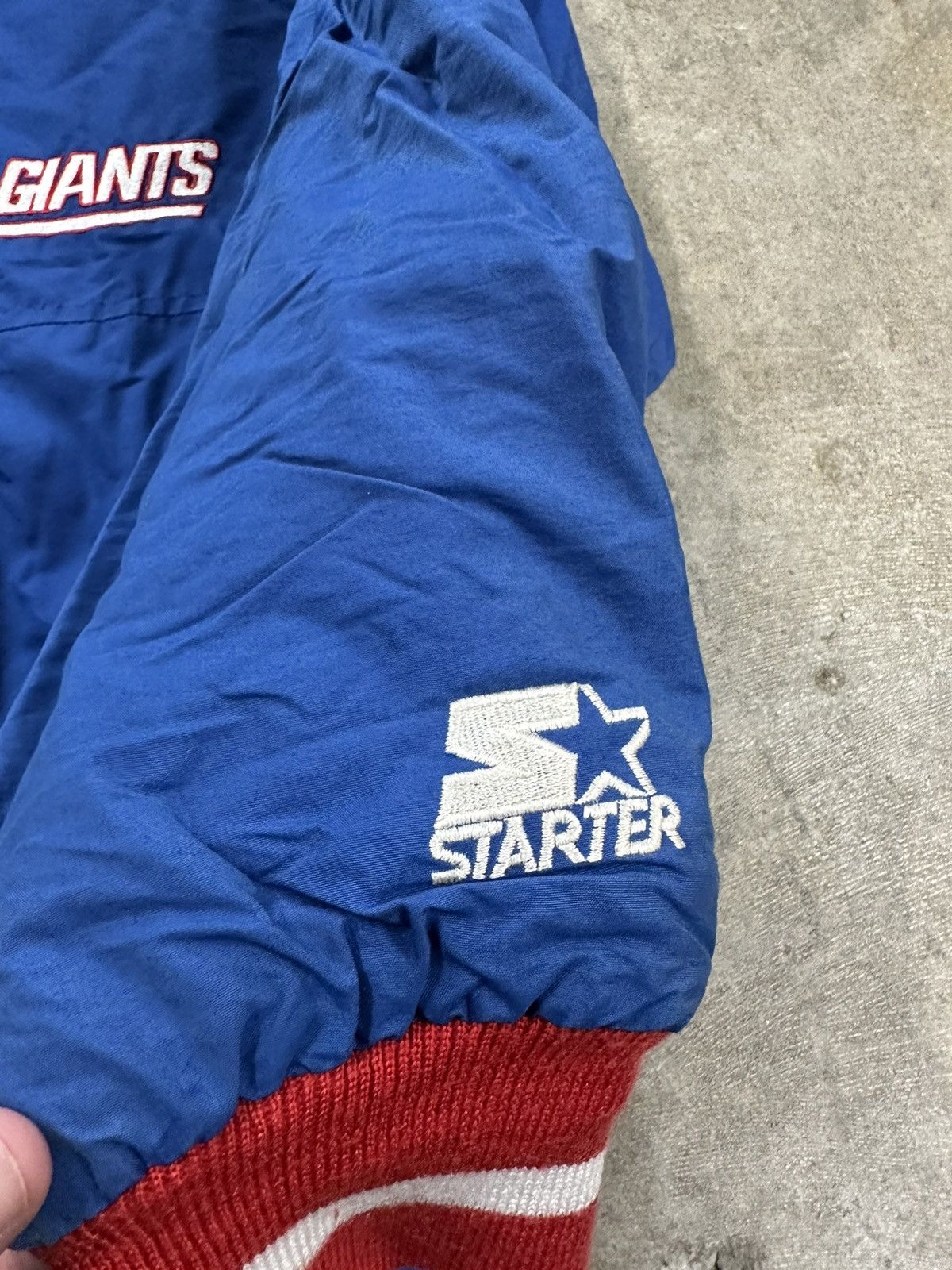 Vintage Vintage 90s Starter New York Giants Puffer Jacket NFL Size US M / EU 48-50 / 2 - 6 Thumbnail
