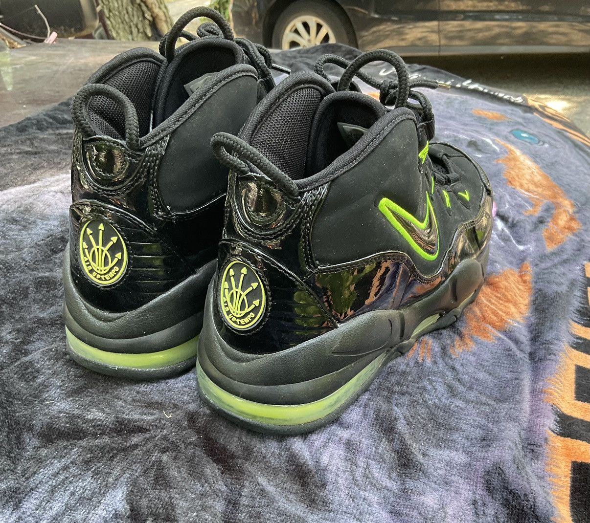 Nike Nike Uptempo 95 - Black Volt Size US 11 / EU 44 - 6 Thumbnail
