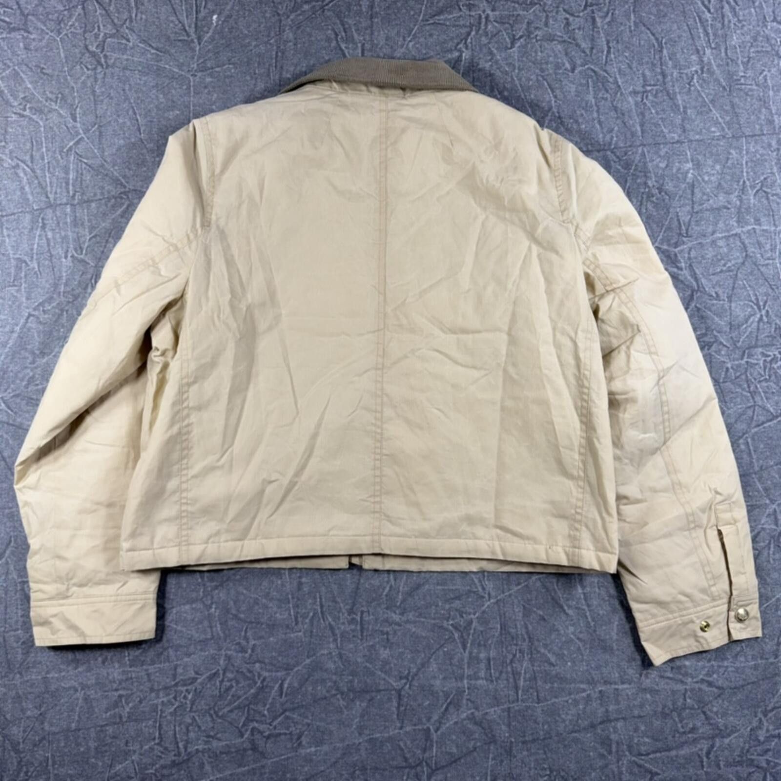 J.Crew J.Crew Small Khaki Short Barn Jacket English Ripstop Cotton Size US S / EU 44-46 / 1 - 7 Thumbnail