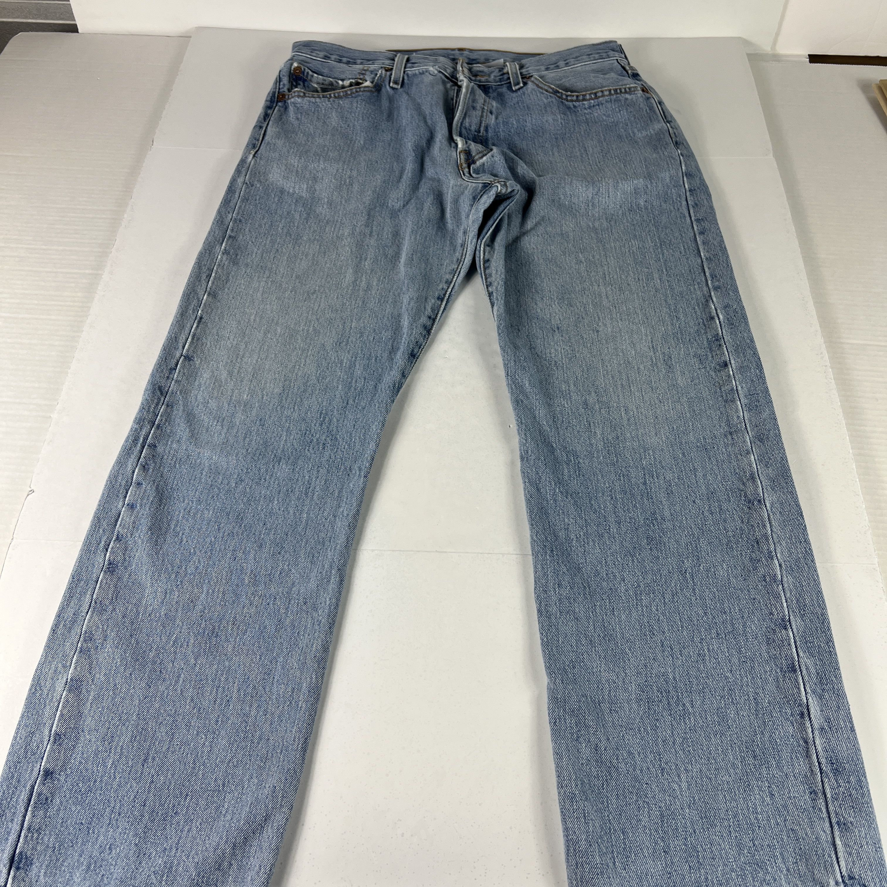 Levi's × Vintage Y2K Levi's Jeans 501 XX Original Straight Blue Faded Denim Size US 34 / EU 50 - 1 Thumbnail