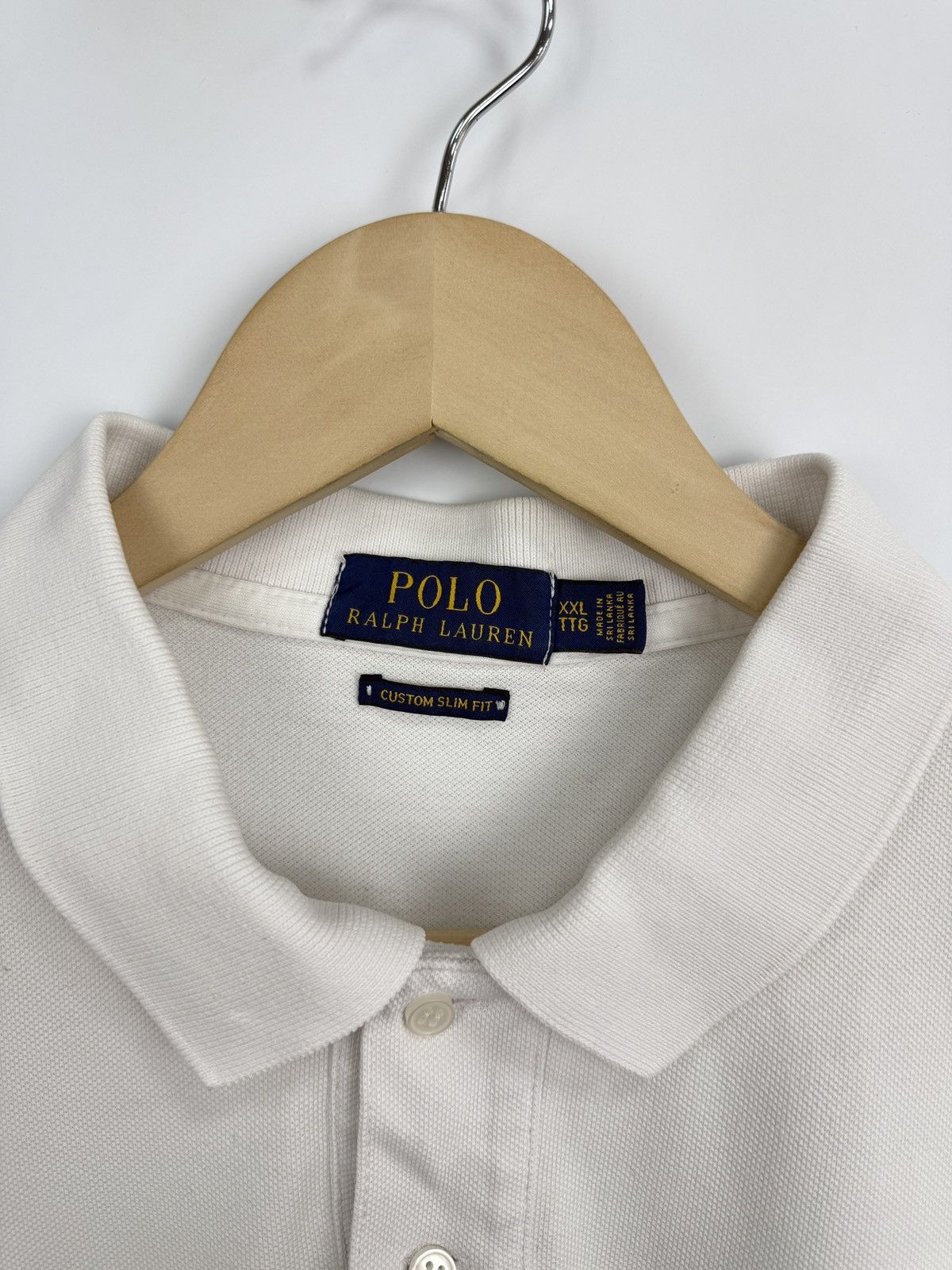 Polo Ralph Lauren 🇺🇸 Polo Ralph Lauren Custom Slim Fit Polo T-Shirt Chief Keef Size US XXL / EU 58 / 5 - 5 Thumbnail