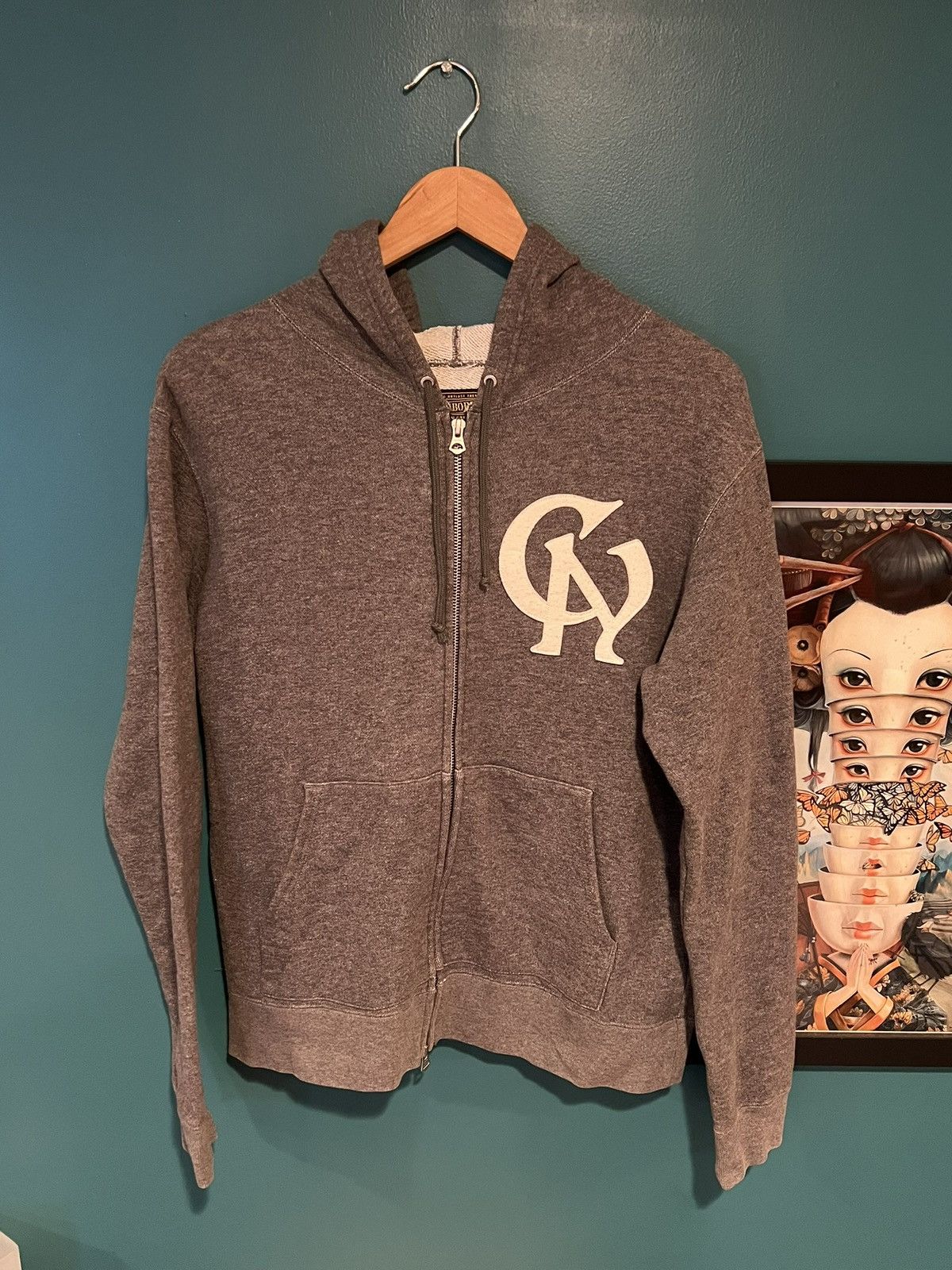 CHALLENGER × Neighborhood Under 13 Seconds Zip-Up Hoodie Size US M / EU 48-50 / 2 - 3 Thumbnail