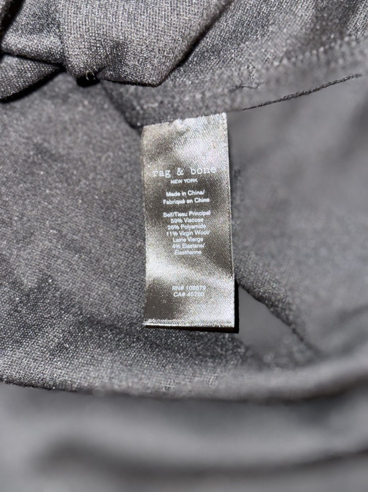Rag & Bone Black Button Up-Rag and Bone Size US XS / EU 42 / 0 - 4 Thumbnail