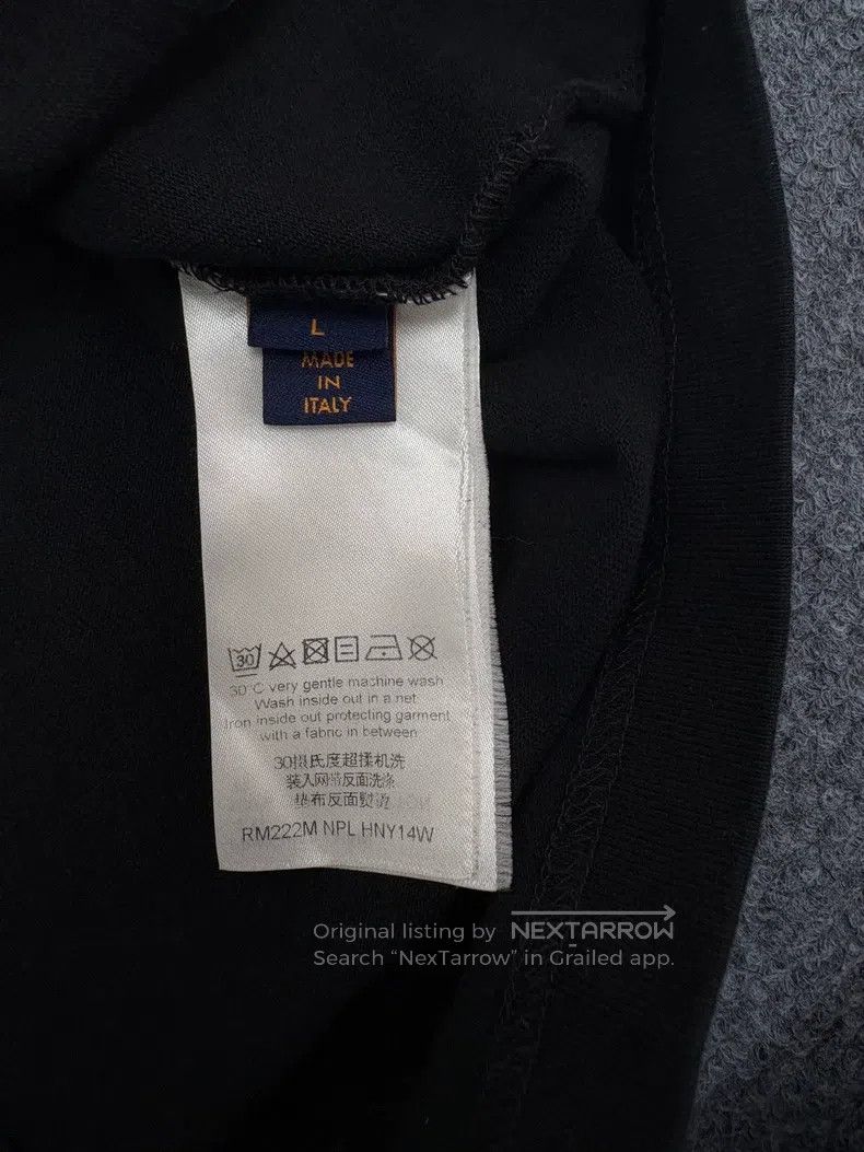 Louis Vuitton Louis Vuitton Black embroidered small airplane short sleev Size US L / EU 52-54 / 3 - 6 Thumbnail