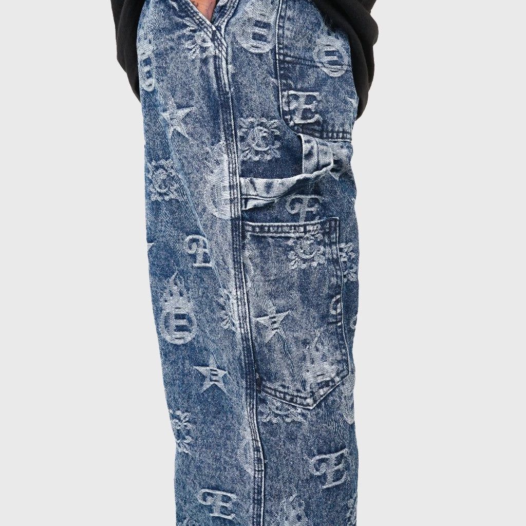 Designer × Jean Epidemic Long Pants Fursten Denim Blue Size US 34 / EU 50 - 4 Thumbnail