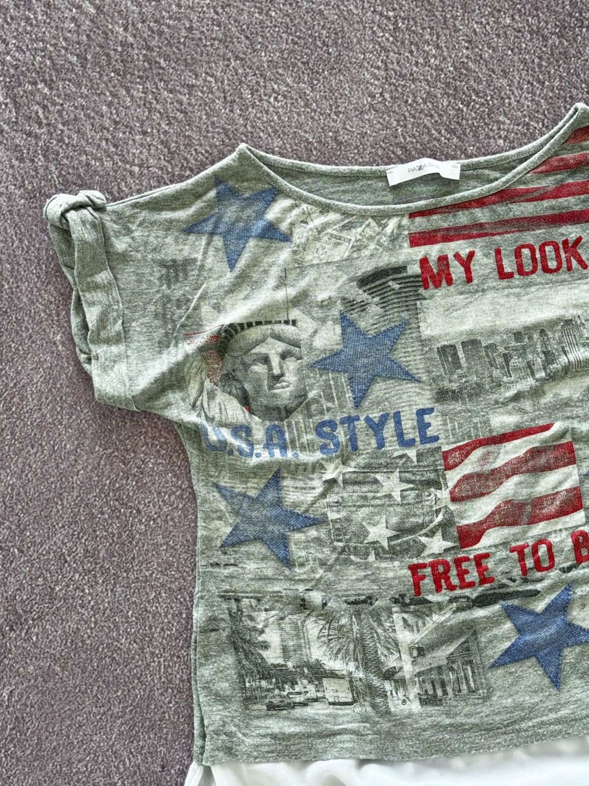 Hysteric Glamour Avant Garde Hysteric Glamour Style Y2K USA Top T-Shirt Size M / US 6-8 / IT 42-44 - 4 Thumbnail