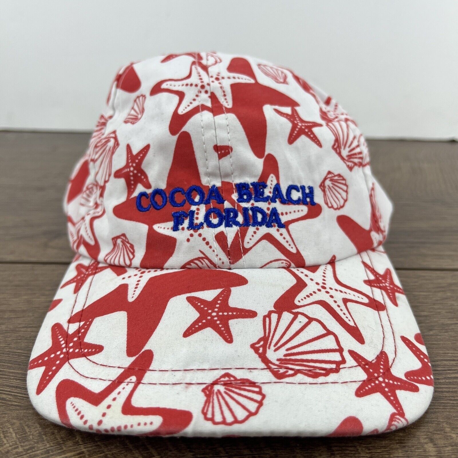 Other Cocoa Beach Florida Hat Cocoa Beach Red Hat Adjustable Adult Size ONE SIZE - 2 Thumbnail