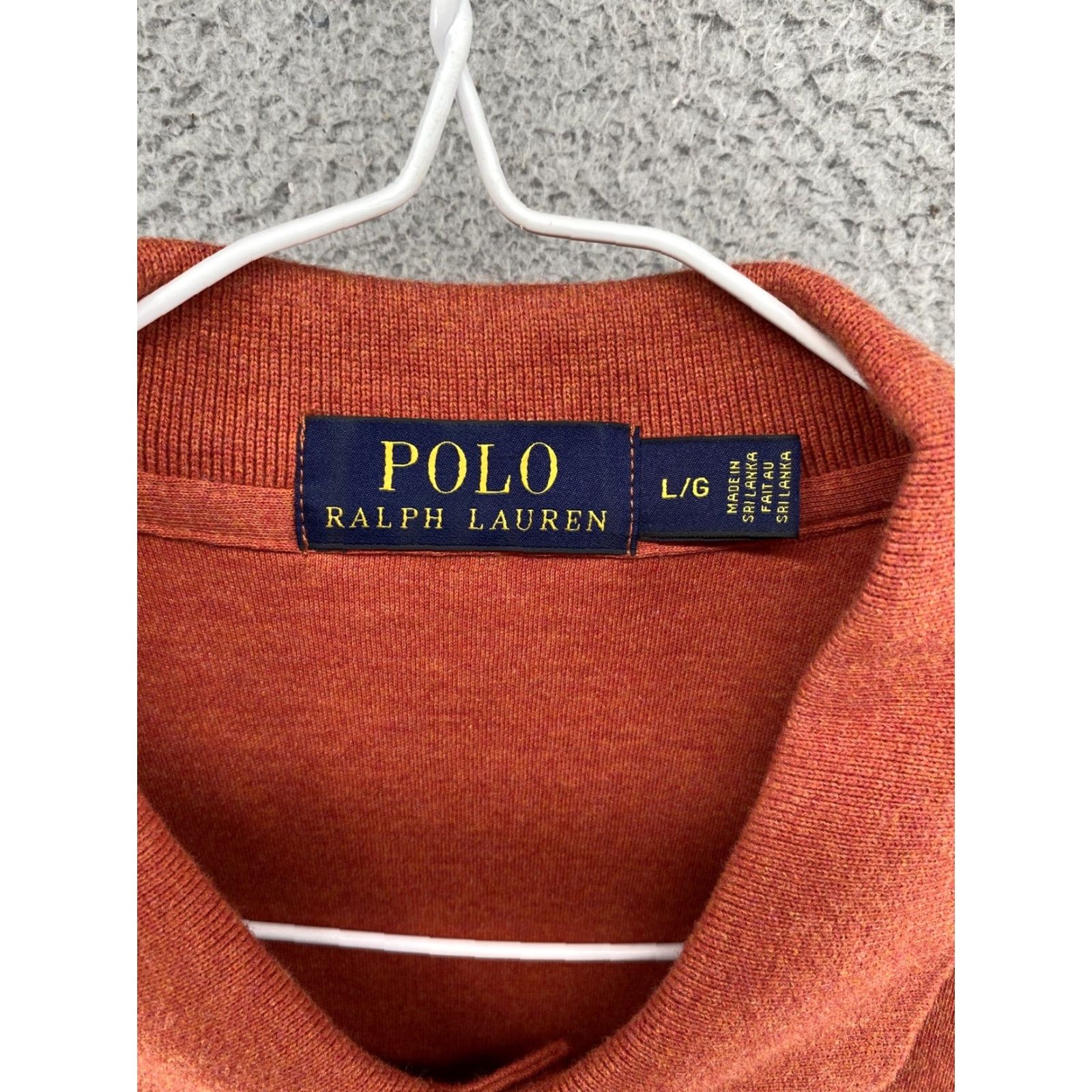 Polo Ralph Lauren Polo Ralph Lauren Polo Shirt Men’s Classic Short Sleeve Orange Green Pony Polo Shirt Size L Size US L / EU 52-54 / 3 - 3 Thumbnail