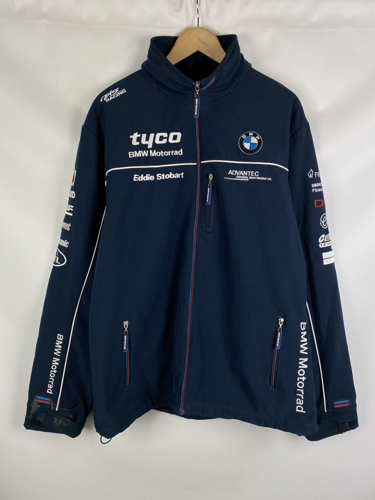 Bmw × Racing BMW Motorrad Tyco men’s hooded soft shell racing jacket ...