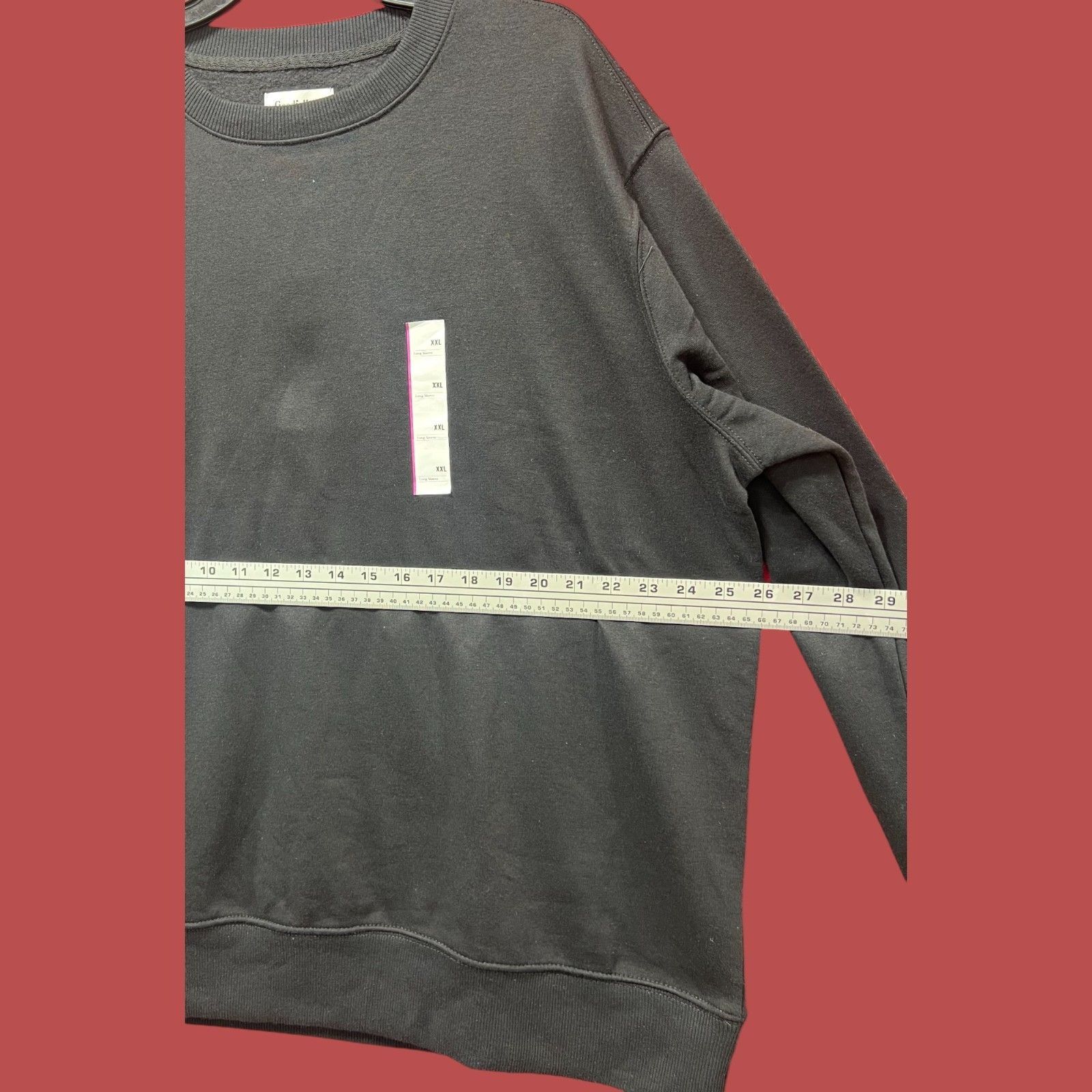 Other Goodfellow - Women's Long Sleeve Sweatshirt - Black - XXL Size XXL / US 16-18 / IT 52-54 - 3 Thumbnail