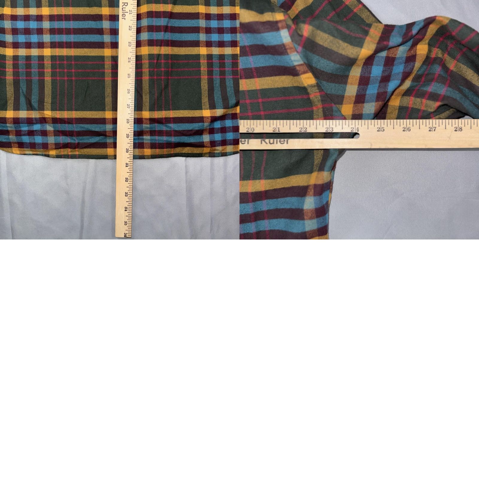 Todd Snyder Todd Snyder Shirt Men's XL Multicolor Plaid Button Front Long Sleeve Size US XL / EU 56 / 4 - 8 Thumbnail