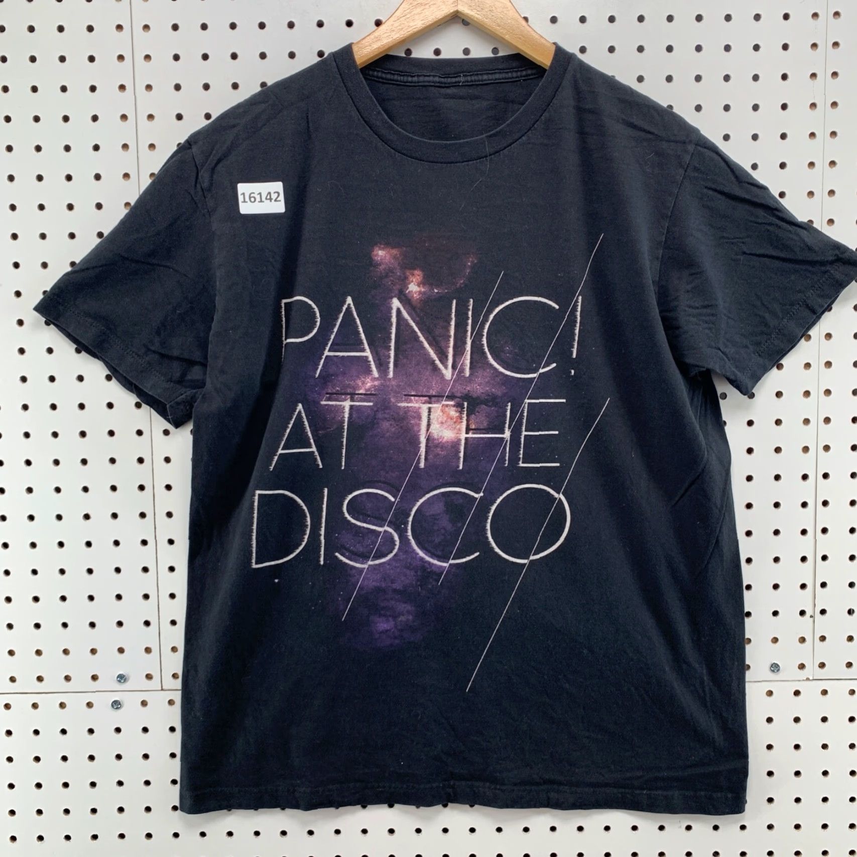 Vintage Panic At The Disco Shirt Adult Medium Black Short Sleeve Band Tee Size US M / EU 48-50 / 2 - 6 Thumbnail