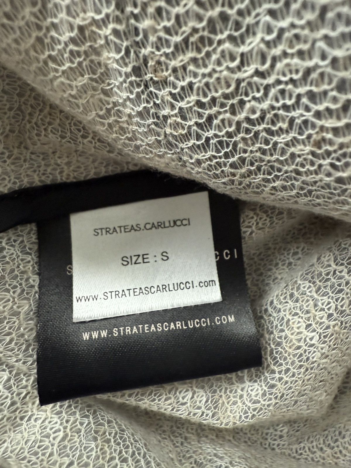 Strateas Carlucci Raincoat with Lacing Size US S / EU 44-46 / 1 - 3 Thumbnail