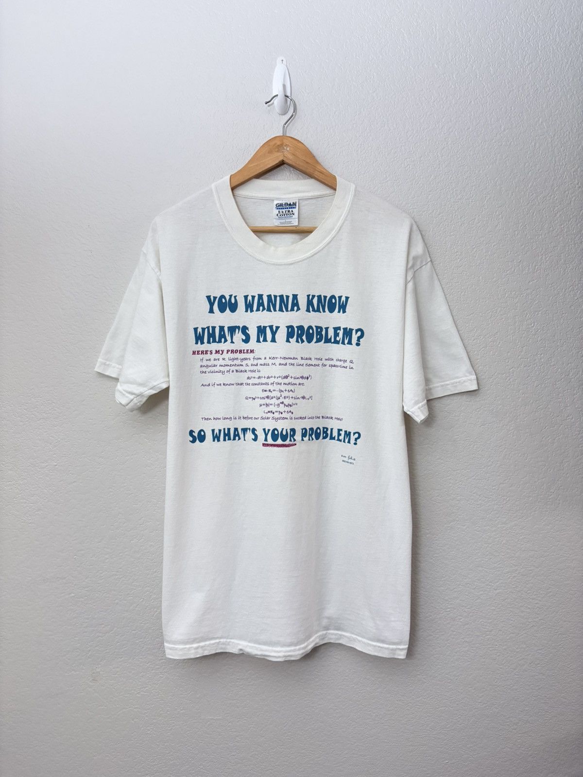 Vintage 00’s Whats My Problem? Vintage Science Black Hole Tee Size US XL / EU 56 / 4 - 2 Thumbnail
