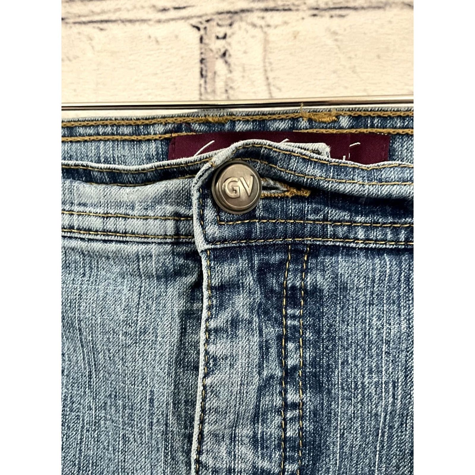 Gloria Vanderbilt Gloria Vanderbilt Jeans Denim Jeans Women's Blue 12 Regular 29 in Inseam Casual Button Accents Size 24" / US 00 / IT 34 - 5 Thumbnail