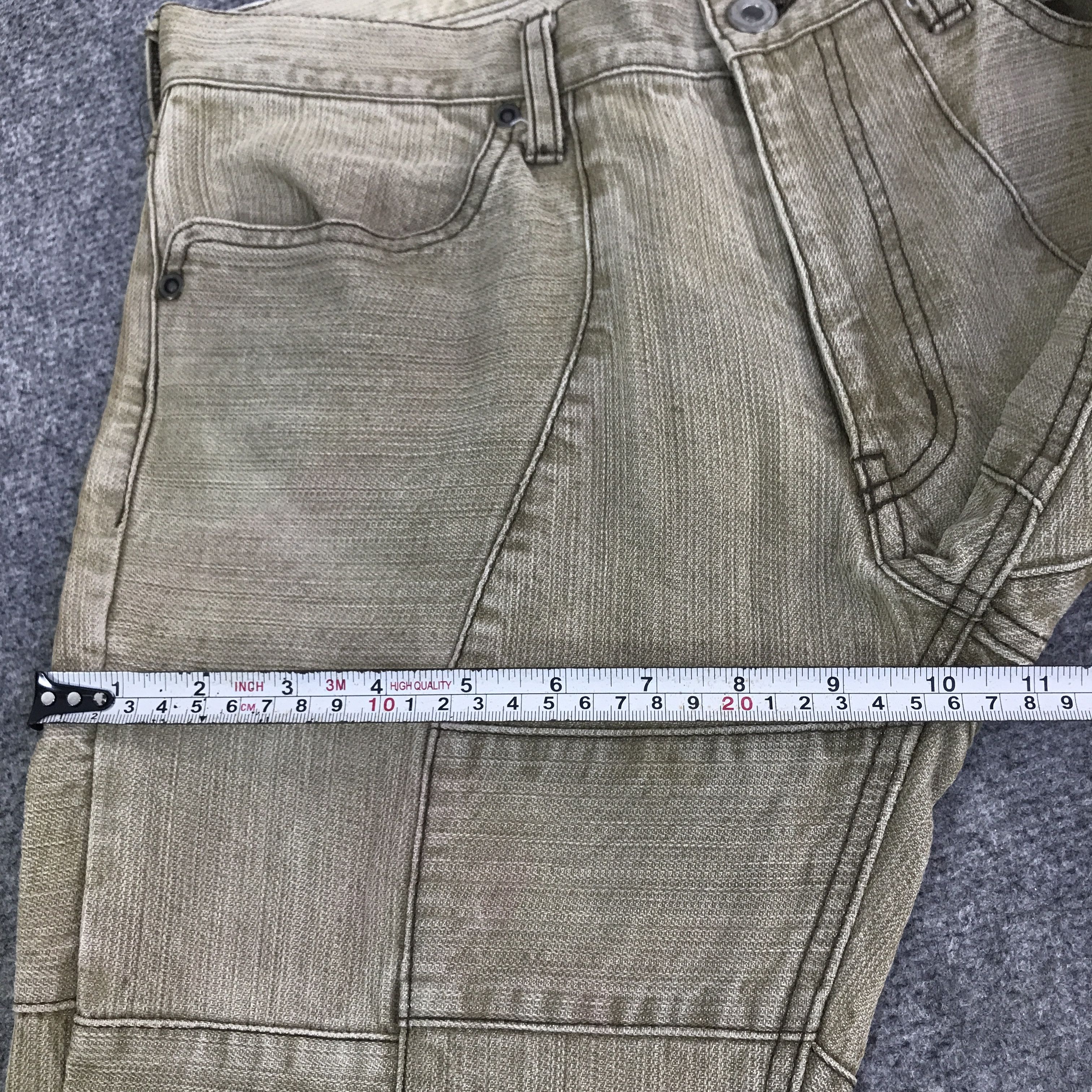 Japanese Brand rupert the difference patchword design pants jeans K118B24 Size US 30 / EU 46 - 9 Thumbnail