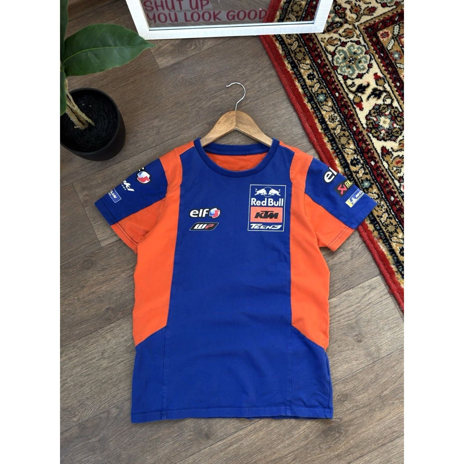 Vintage VINTAGE OFFICIAL Tech 3 RED BULL KTM RACING Shirt S Men Blue 90s Racing Logo Shirt Mens Size US S / EU 44-46 / 1 - 2 Thumbnail
