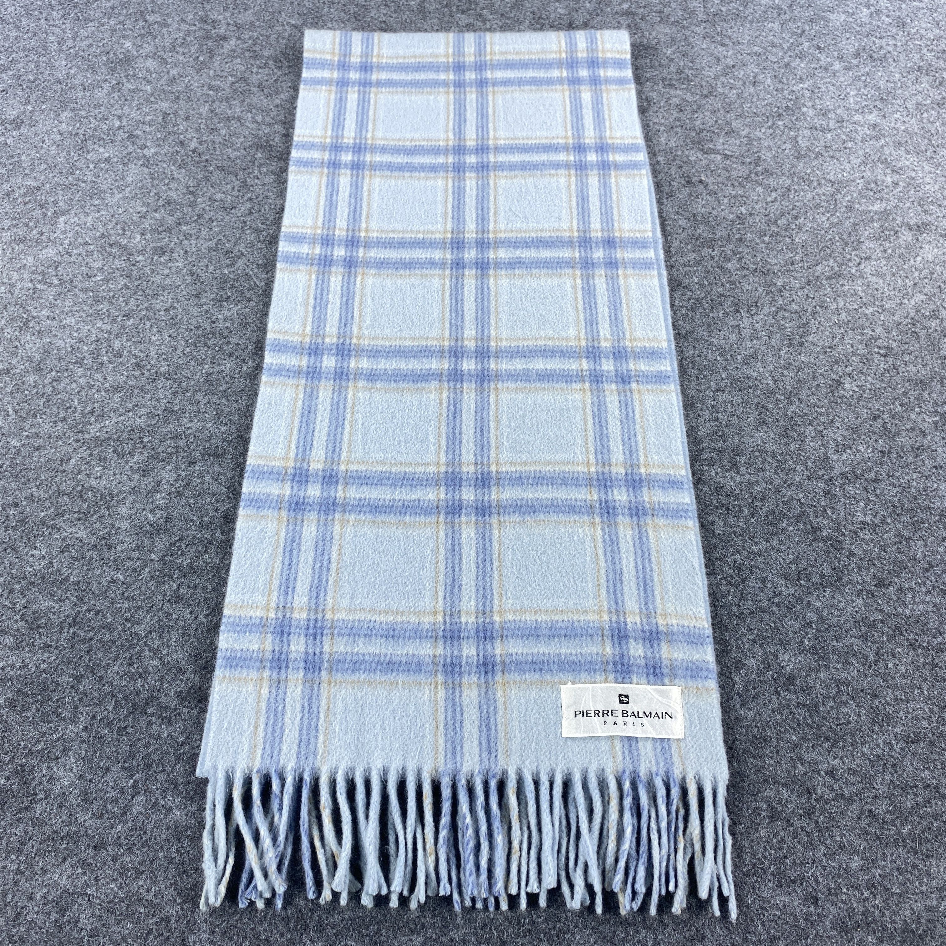 Pierre Balmain × Vintage GF10451 Pierre Balmain Scarf Neck Wear Muffler Size ONE SIZE - 2 Thumbnail