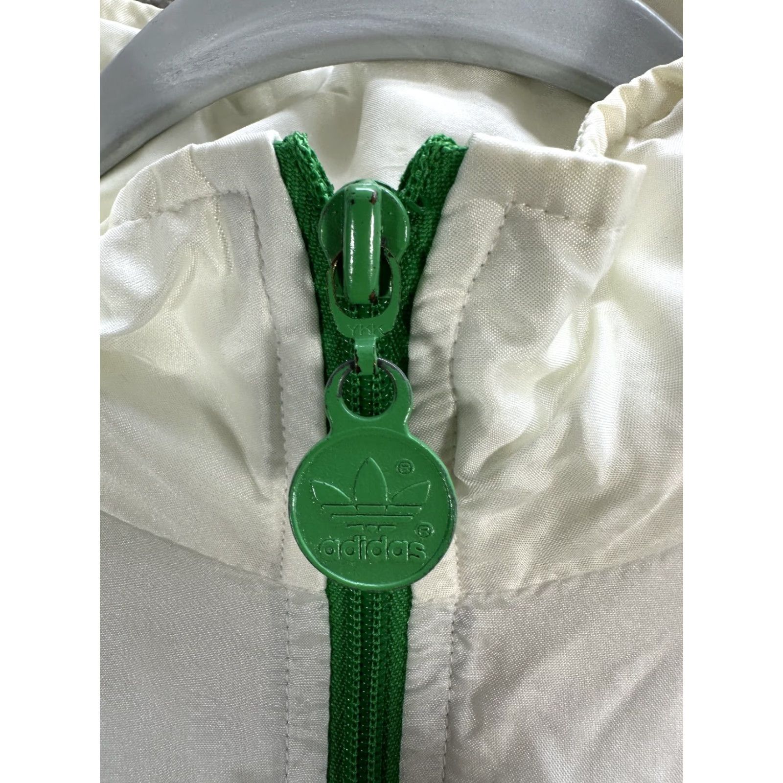 Adidas VINTAGE Adidas Green White Lightweight Jacket Mens M USA Olympic Festival 87’ Slant Zip Pro Vintage Mens Size US M / EU 48-50 / 2 - 5 Thumbnail