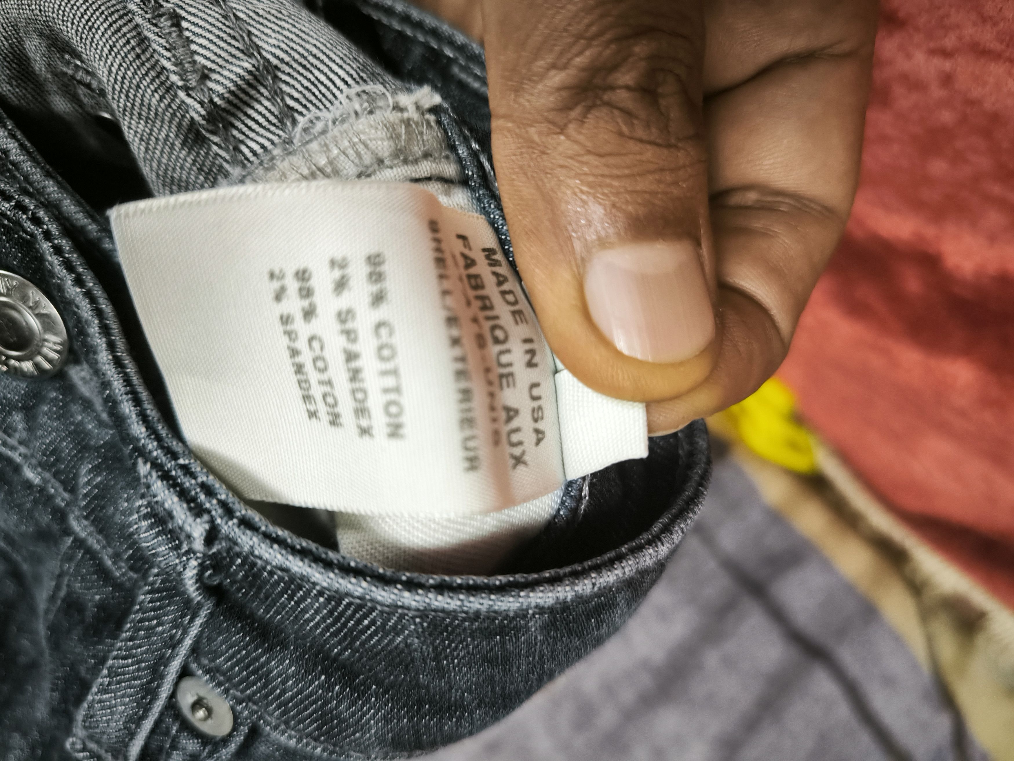 Helmut Lang Skinny Strech Size 29" - 15 Thumbnail