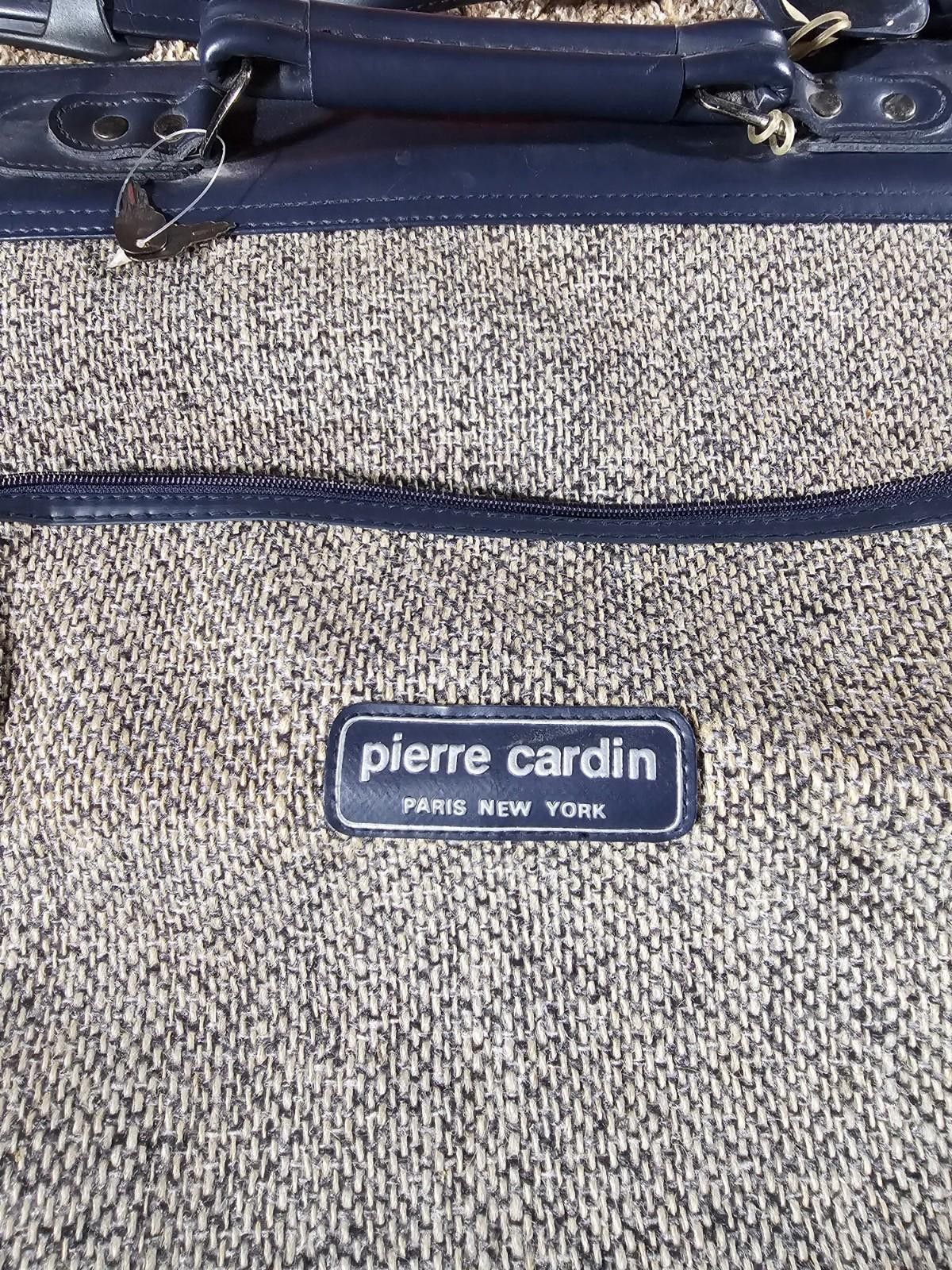 Pierre Cardin Vintage PIERRE CARDIN Garment Bag Luggage Hanging Suit Tweed Size ONE SIZE - 2 Thumbnail