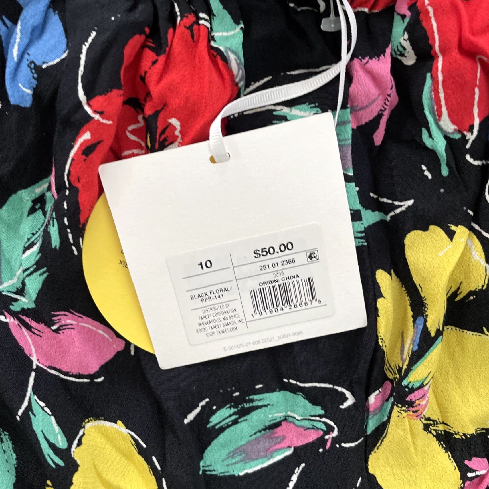 RIXO Rixo Womens Dress Maxi Off the Shoulder Boho Peasant Black Floral Size 10 NEW Size L / US 10 / IT 46 - 5 Thumbnail