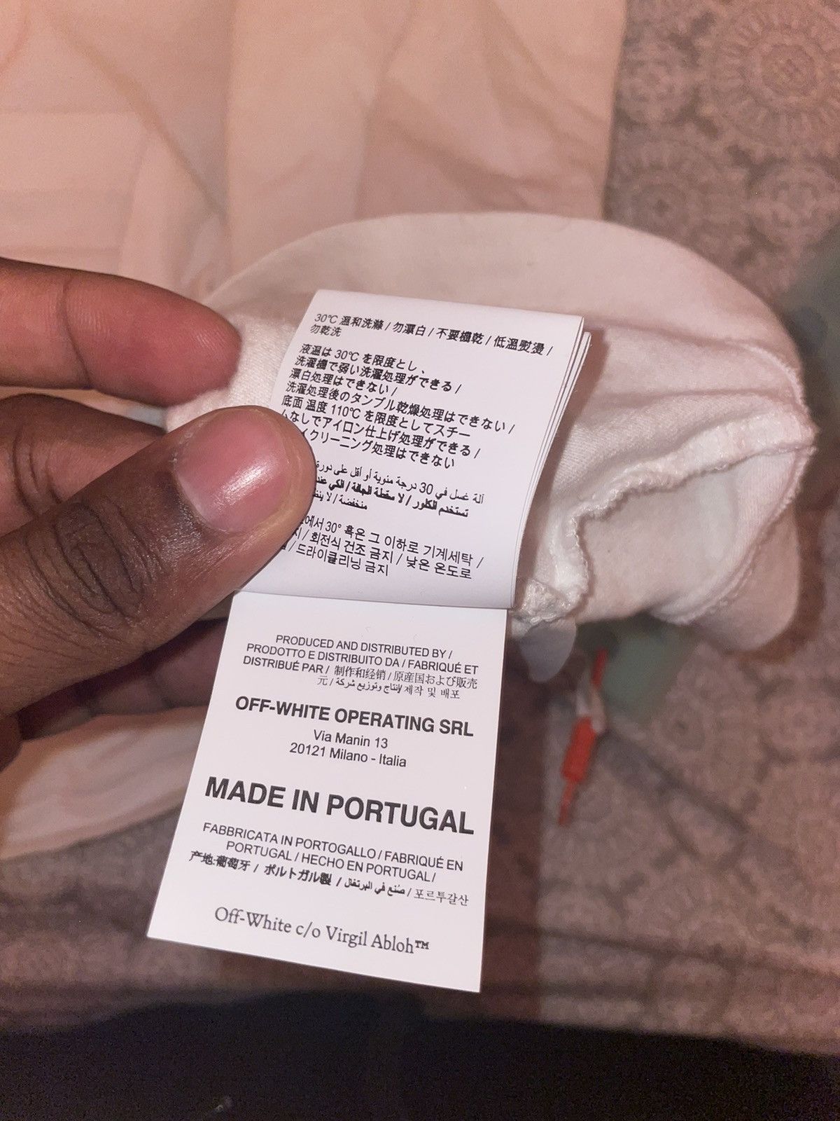 Off-White Off-White Pascal gun hand T-shirt Size US M / EU 48-50 / 2 - 6 Thumbnail