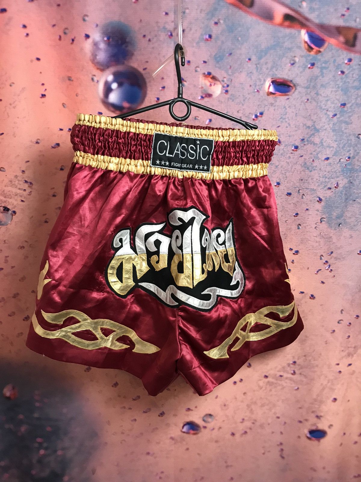 Vintage Vintage Thai boxing MMA fight shorts Size US 34 / EU 50 - 1 Thumbnail