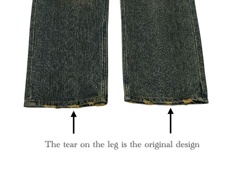 Karakuri Tamashii Karakuri Tamashi Dragon Embroidery Snake Skin Pattern Denim Size US 30 / EU 46 - 11 Thumbnail
