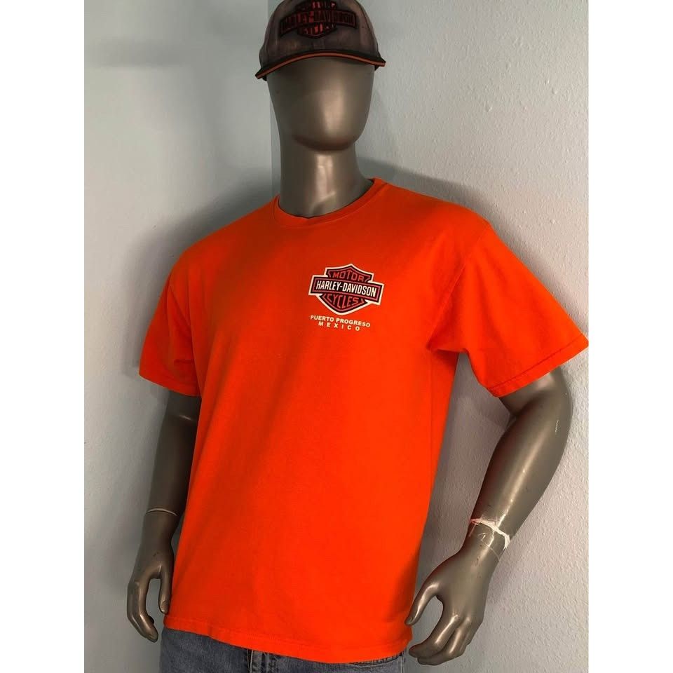 Harley Davidson Harley Davidson T-shirt XL Men PUERTO PROGRESO, MEXICO Size US XL / EU 56 / 4 - 2 Thumbnail
