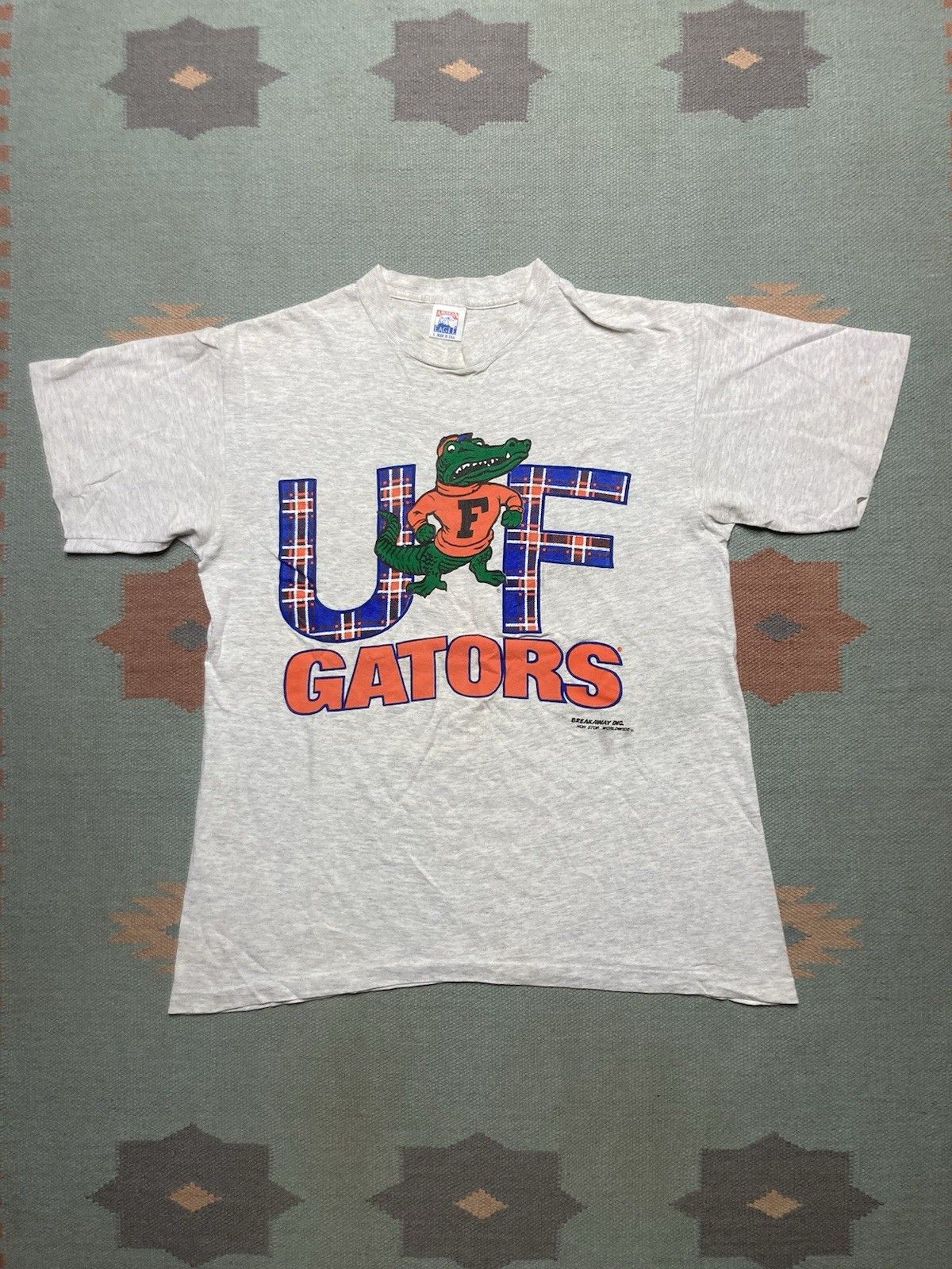Vintage 80s graphic t shirt Florida gators college single stitch L Size US M / EU 48-50 / 2 - 1 Thumbnail