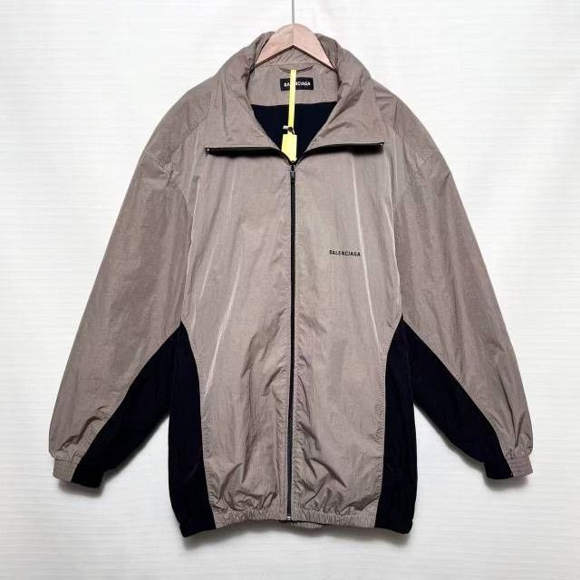 Balenciaga Balenciaga Nylon Zip Jacket w/ Embroidered Logo Size US L / EU 52-54 / 3 - 1 Thumbnail