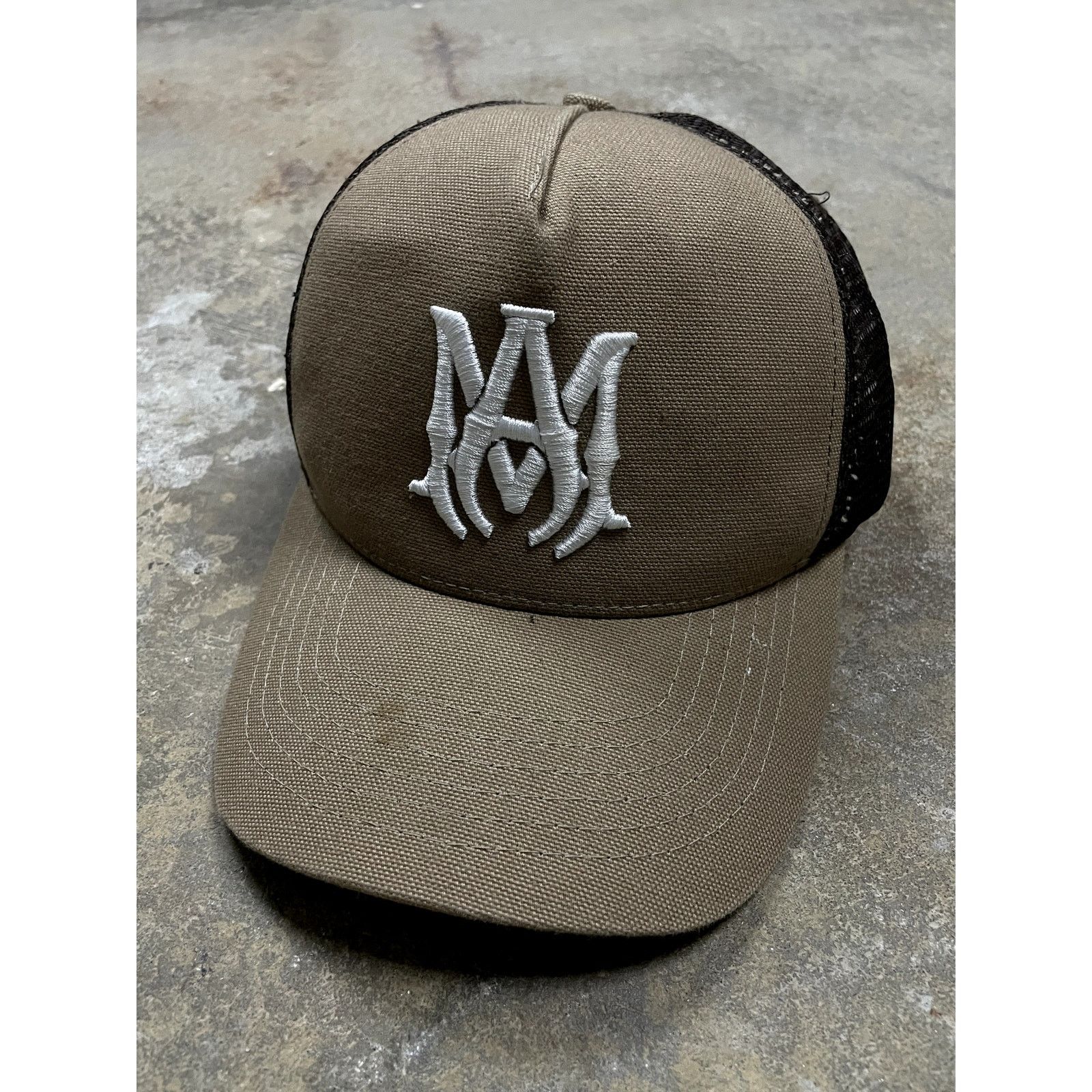 Amiri Amiri Cap MA Brown Used OS Size ONE SIZE - 1 Thumbnail