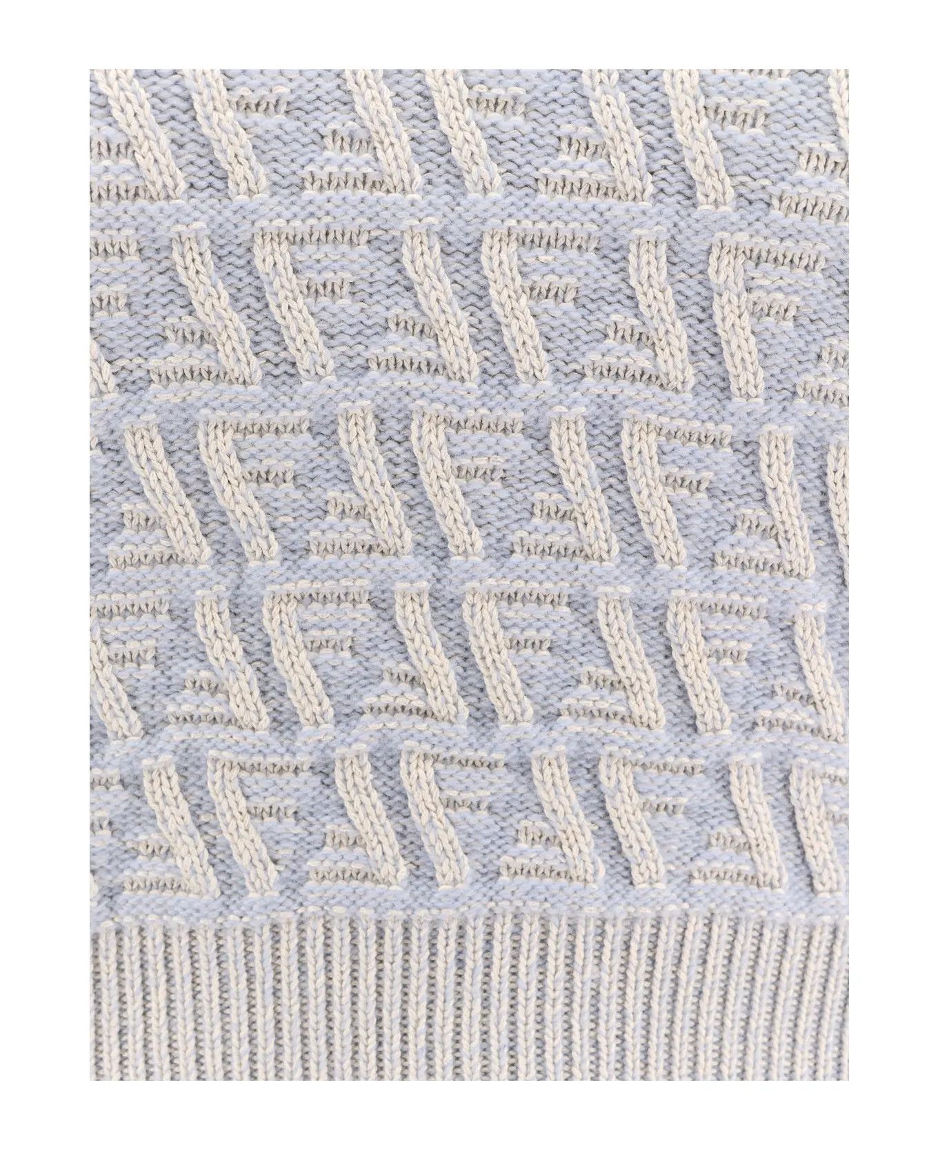 Fendi o1s1wg110326 Jumper in Blue Size M / US 6-8 / IT 42-44 - 3 Thumbnail