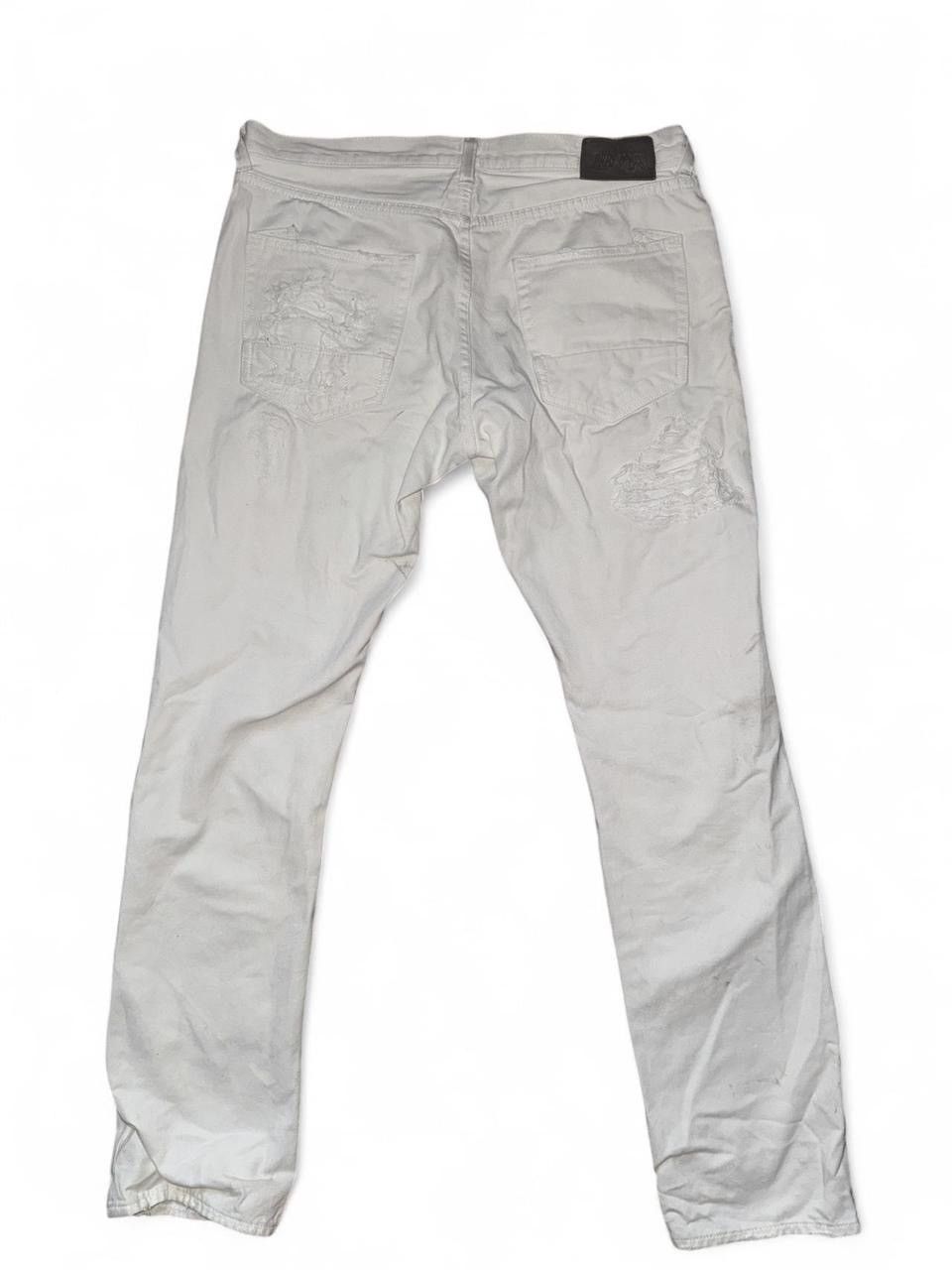 Prps PRPS White distressed denim jeans Japan Size US 36 / EU 52 - 3 Thumbnail