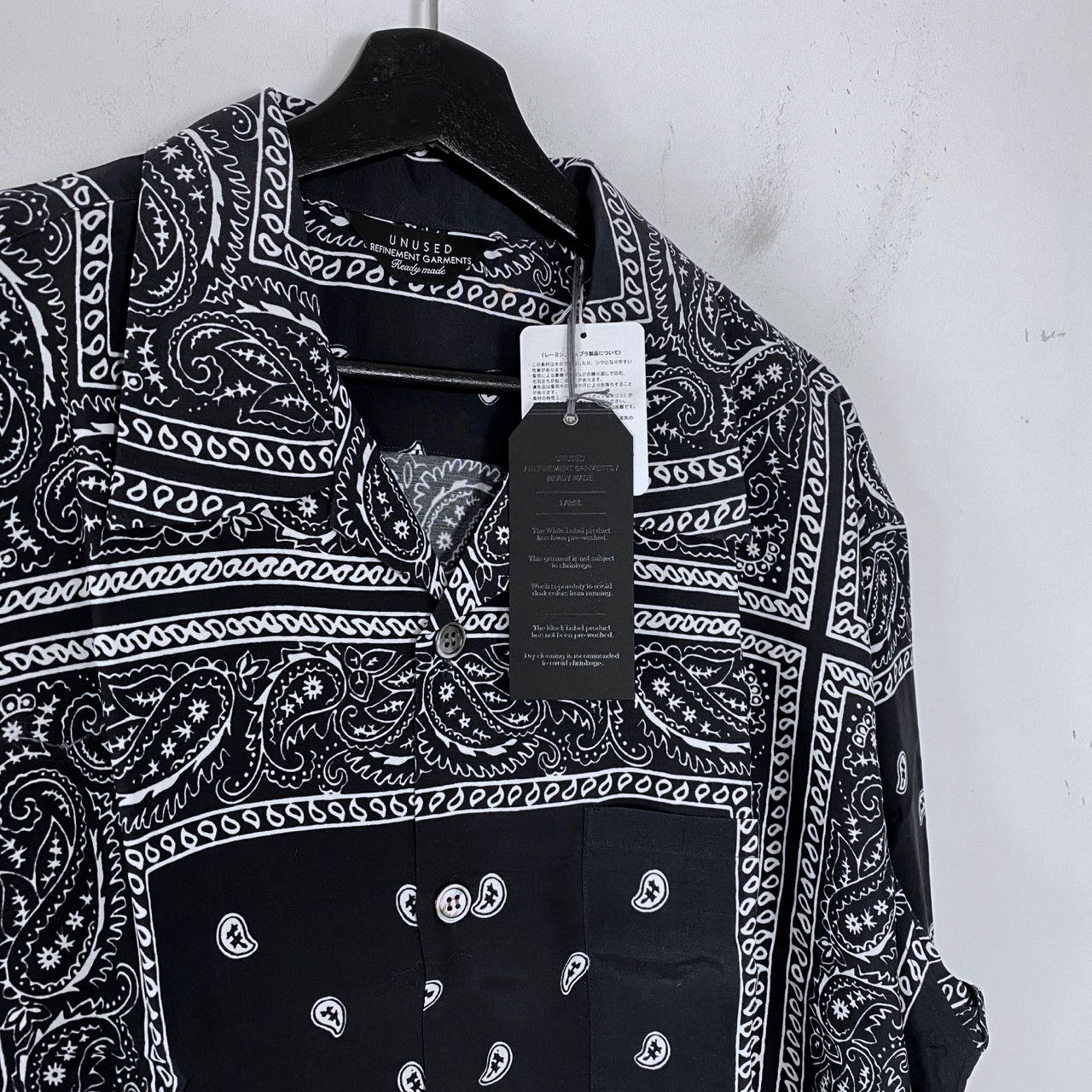 Unused UNUSED BANDANA L/S SHIRT Size US L / EU 52-54 / 3 - 3 Thumbnail