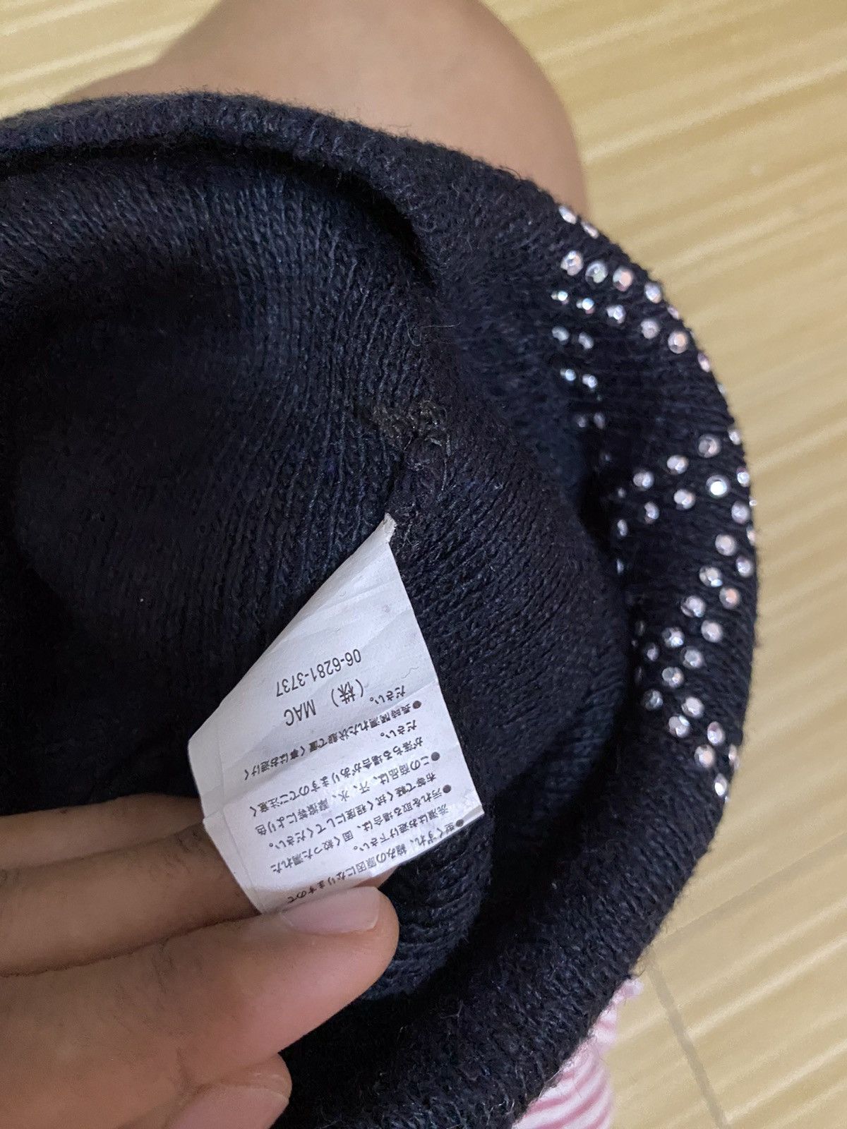 Japanese Brand Japanese Brand Big Logo Beanie Hat Size ONE SIZE - 6 Thumbnail