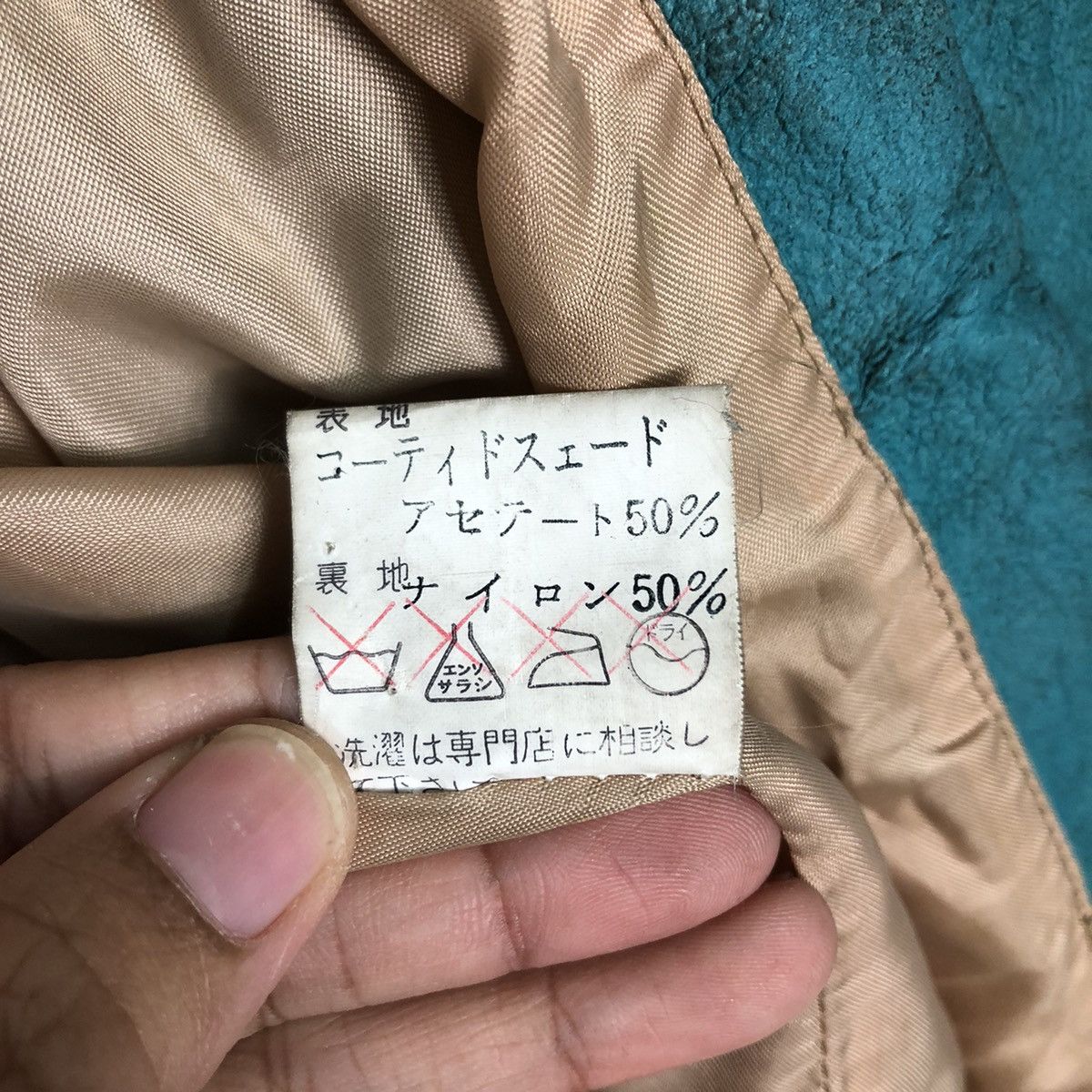 Genuine Leather × Japanese Brand × Vintage 📌Vintage Leather Biker Jacket Parfin Japan Issey Miyake Size US M / EU 48-50 / 2 - 22 Thumbnail