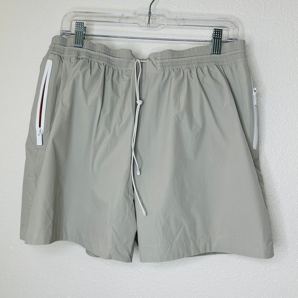 Hermes Hermes Mens Gray Drawstring Waist Zip Pocket Swim Trunks Size US 36 / EU 52 - 1 Thumbnail