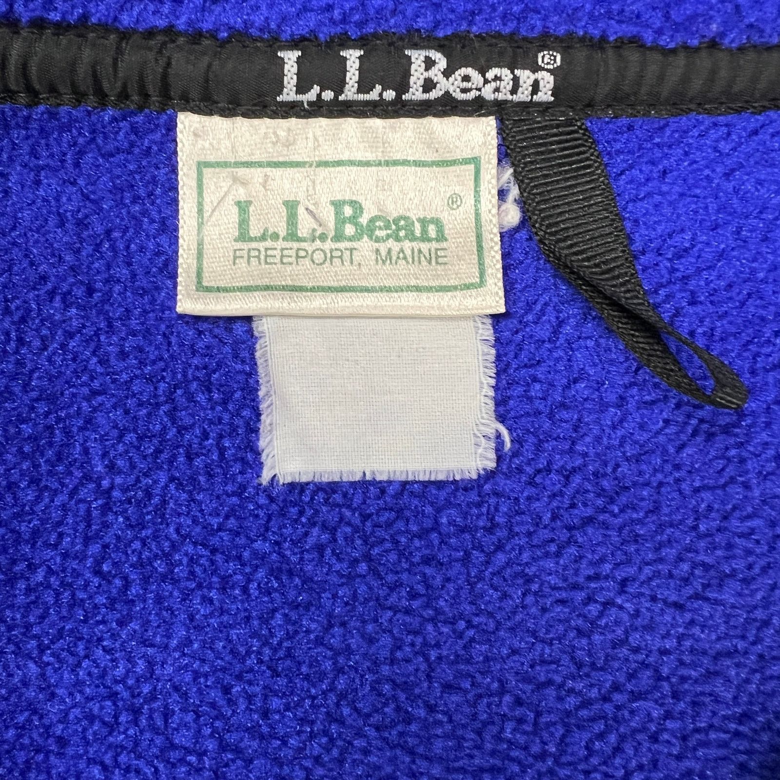 L.L. Bean × Vintage Vintage LL Bean Fleece Medium Full Zip Gorpcore 90s Jacket Size US M / EU 48-50 / 2 - 6 Thumbnail