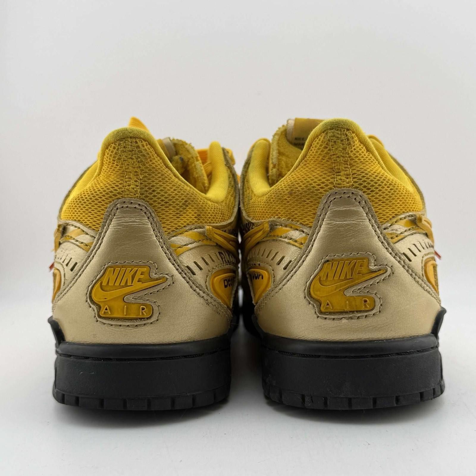 Nike Nike Air Rubber Dunk Off White University Gold Size US 9 / EU 42 - 5 Thumbnail