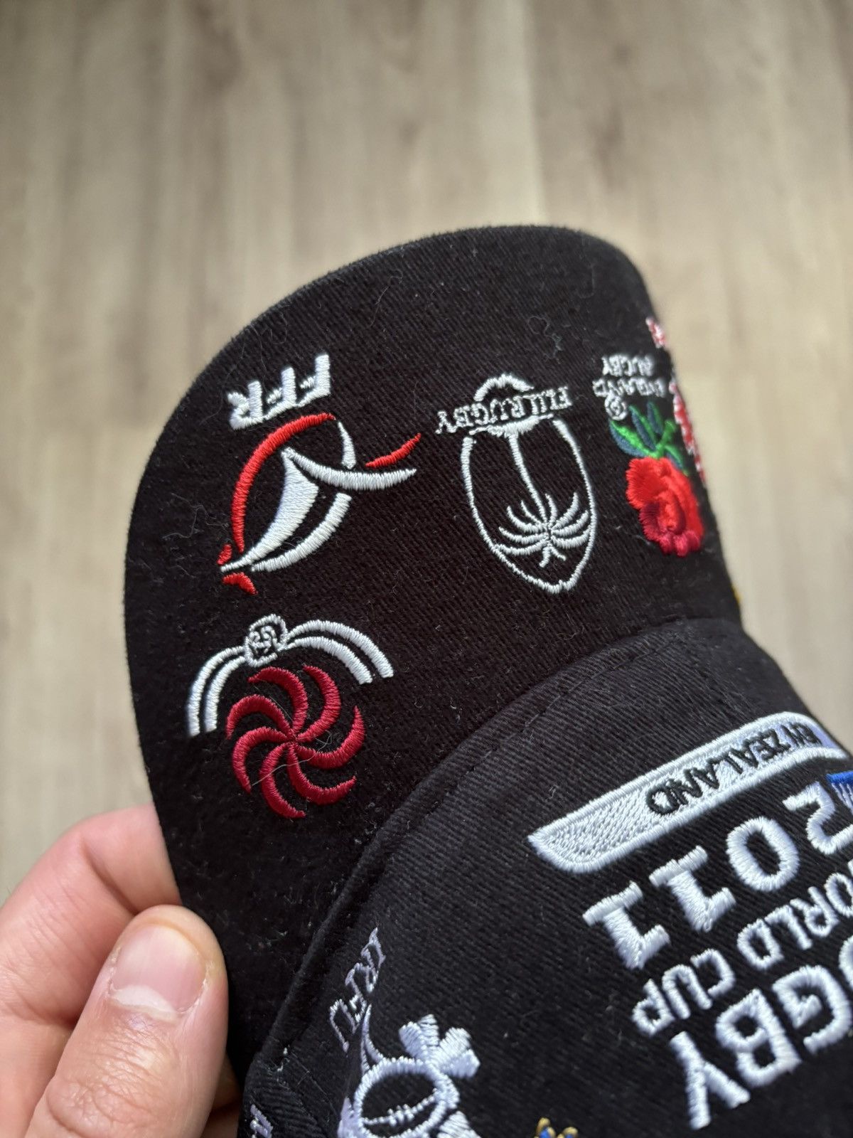 Other RUGBY WORLD CUP 2011 EMBROIDERY black CAP Size ONE SIZE - 22 Thumbnail