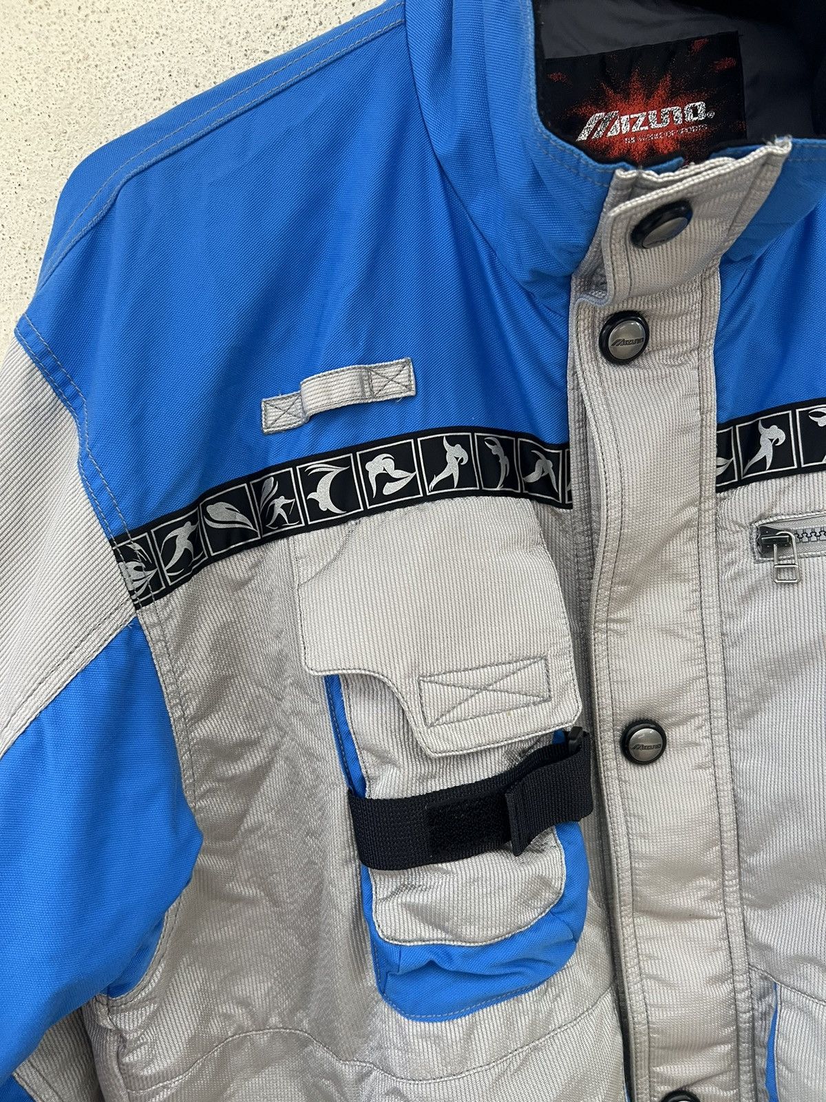 Mizuno 1998 Nagano Olympic Mizuno Official Sponsor Bomber Jacket Size US L / EU 52-54 / 3 - 13 Thumbnail