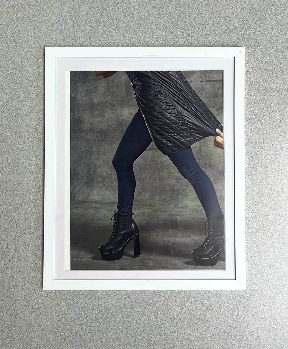 Chrome Hearts × Vintage Chrome Hearts close up Framed poster 8x11 magazine cutout Size ONE SIZE - 1 Thumbnail