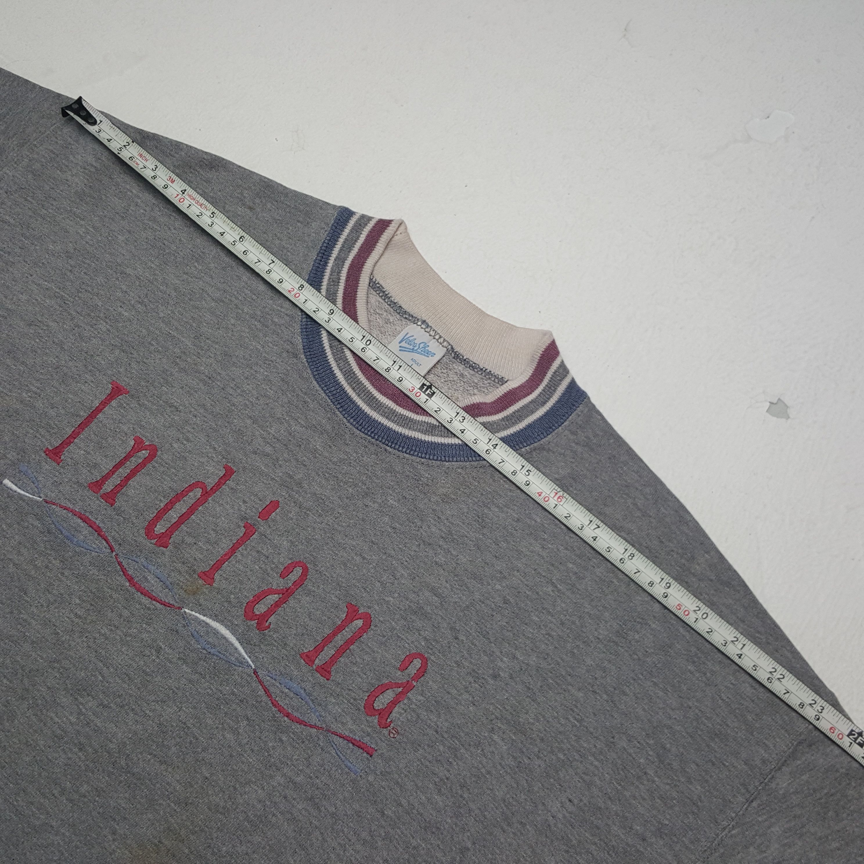 Velva Sheen × Vintage Vintage Indiana American State Promo 90's Sweatshirt Size US L / EU 52-54 / 3 - 5 Thumbnail