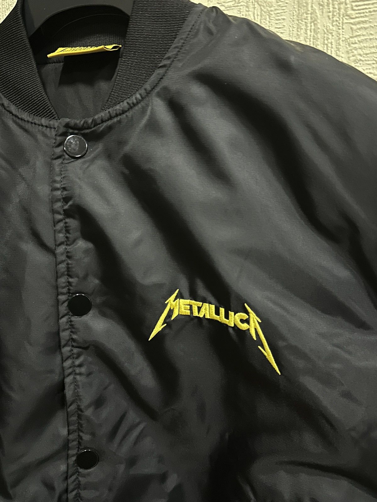 Metallica Metallica Selfridges 2017 Pushead Bomber Jacket Black Sz S Size US S / EU 44-46 / 1 - 10 Thumbnail